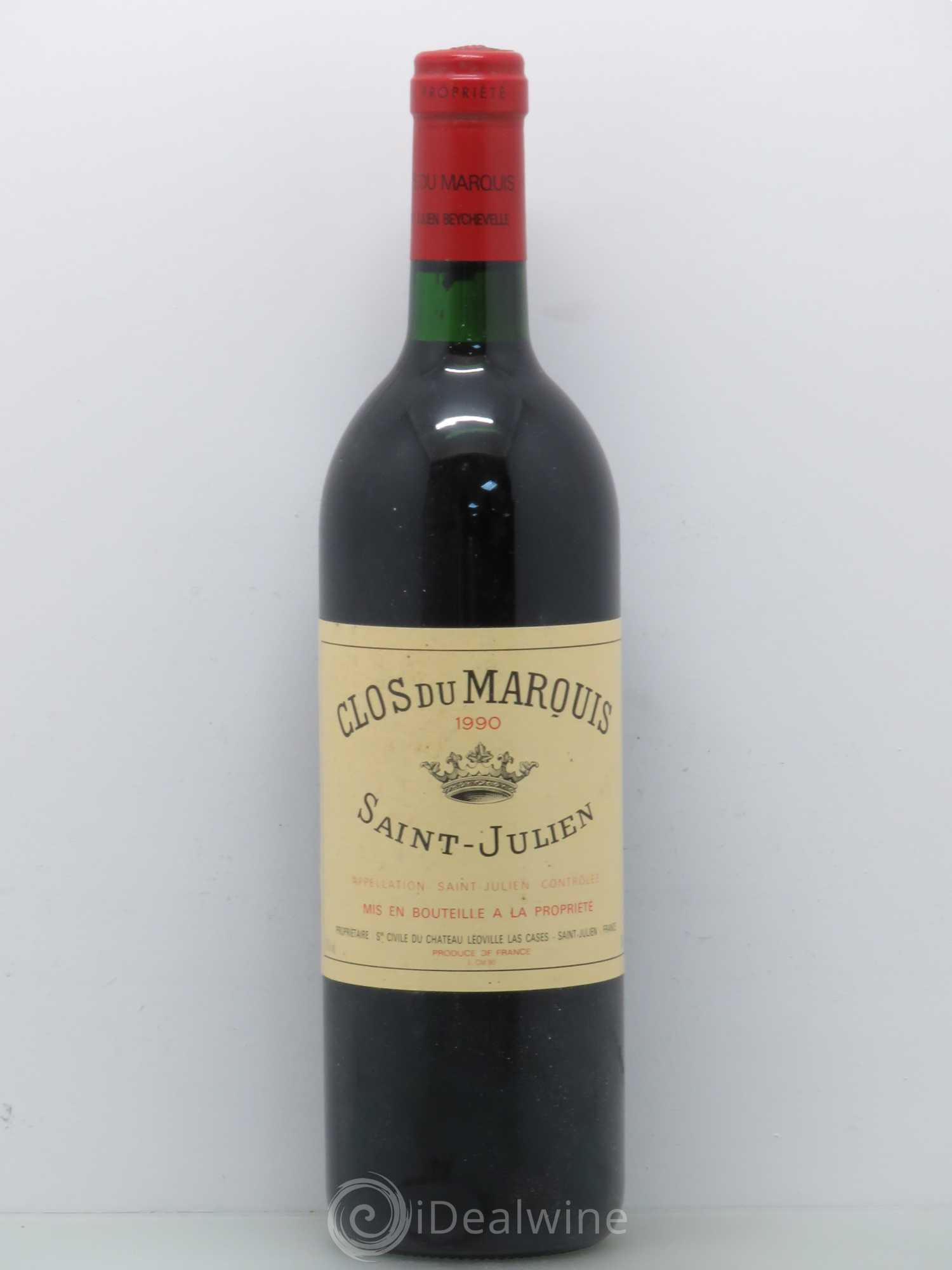 Clos du Marquis (sans prix de reserve) 1990 - Lot de 1 bouteille - 0