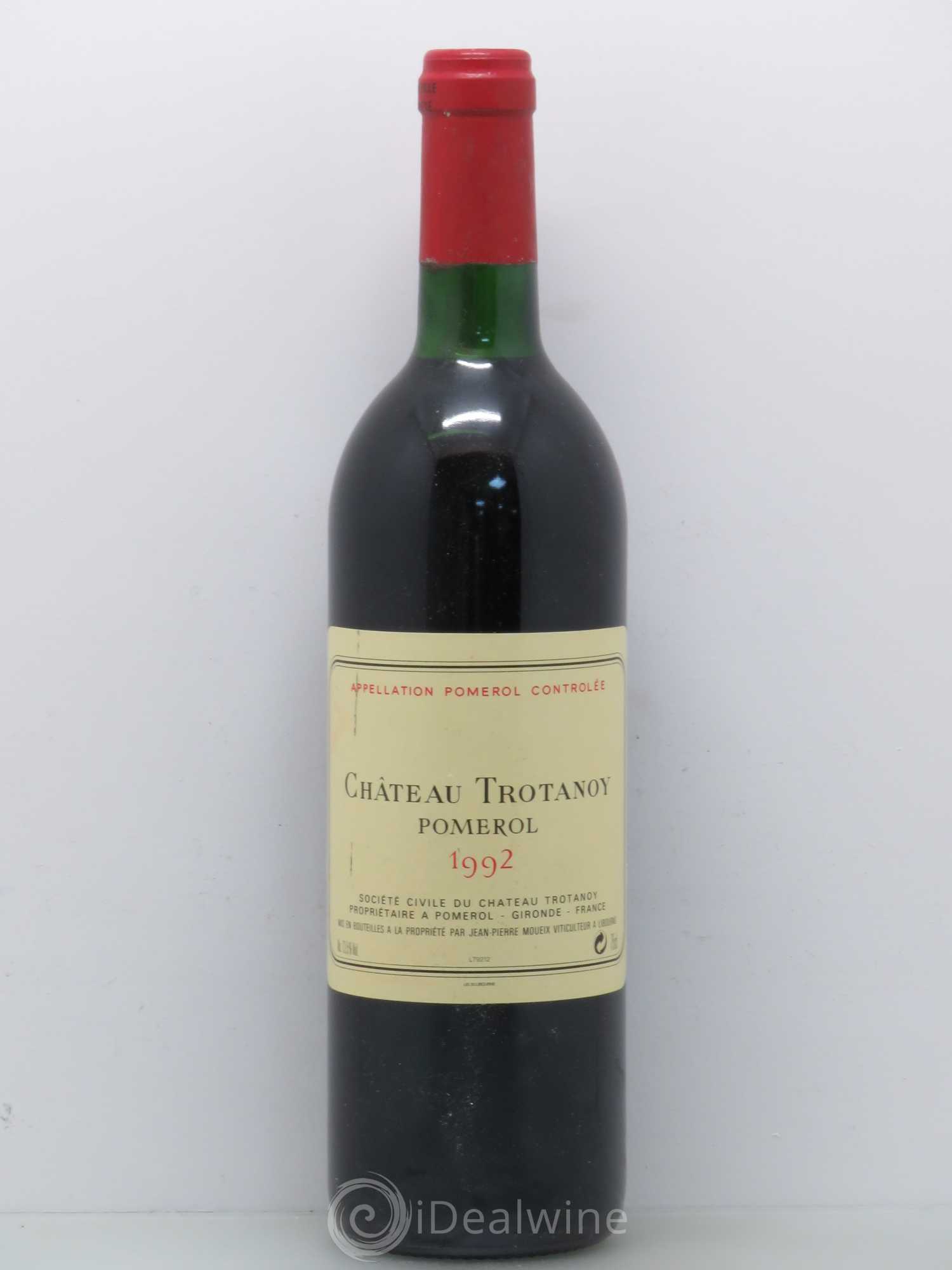 Château Trotanoy 1992 - Posten von 1 Flasche - 0