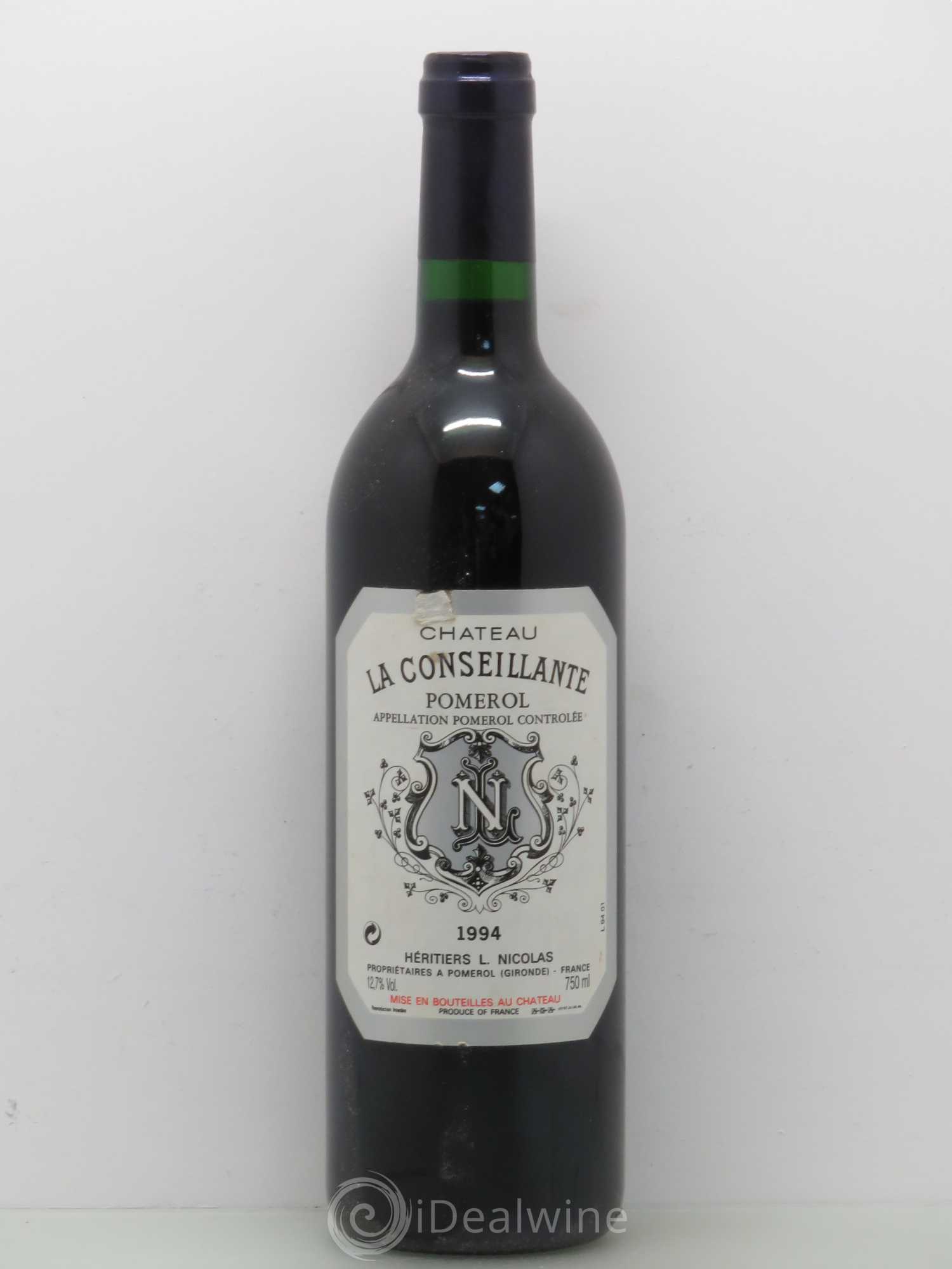 Château la Conseillante (sans prix de reserve) 1994 - Lot de 1 bouteille - 0