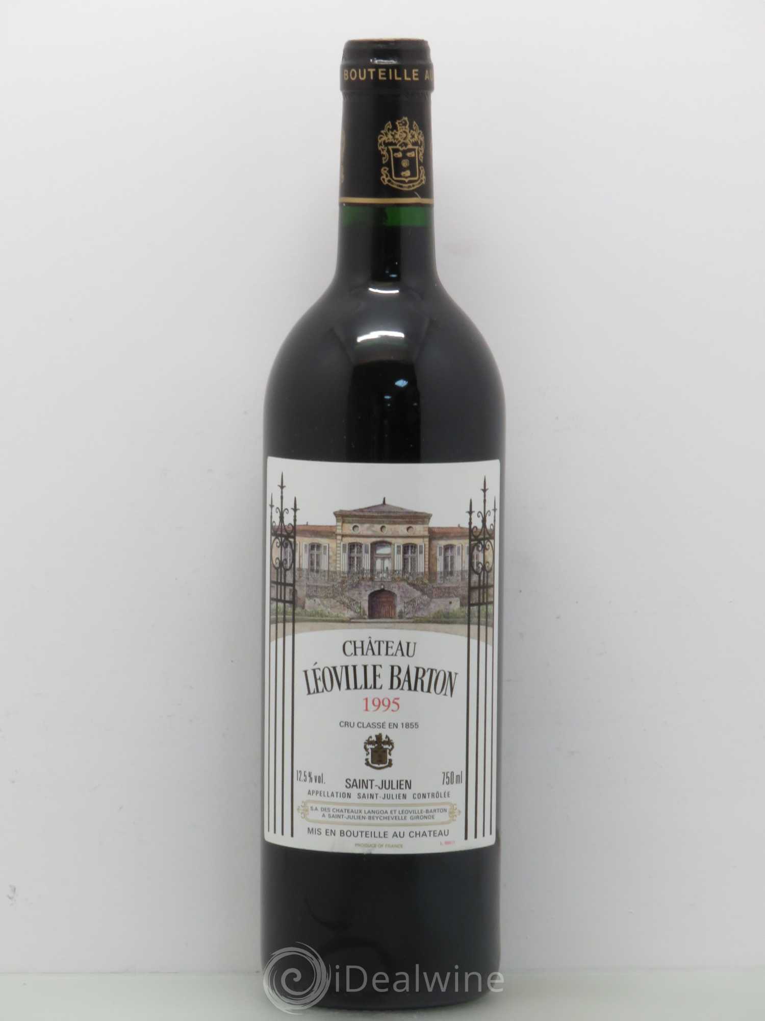Château Léoville Barton 2ème Grand Cru Classé (sans prix de reserve) 1995 - Lot de 1 bouteille - 0
