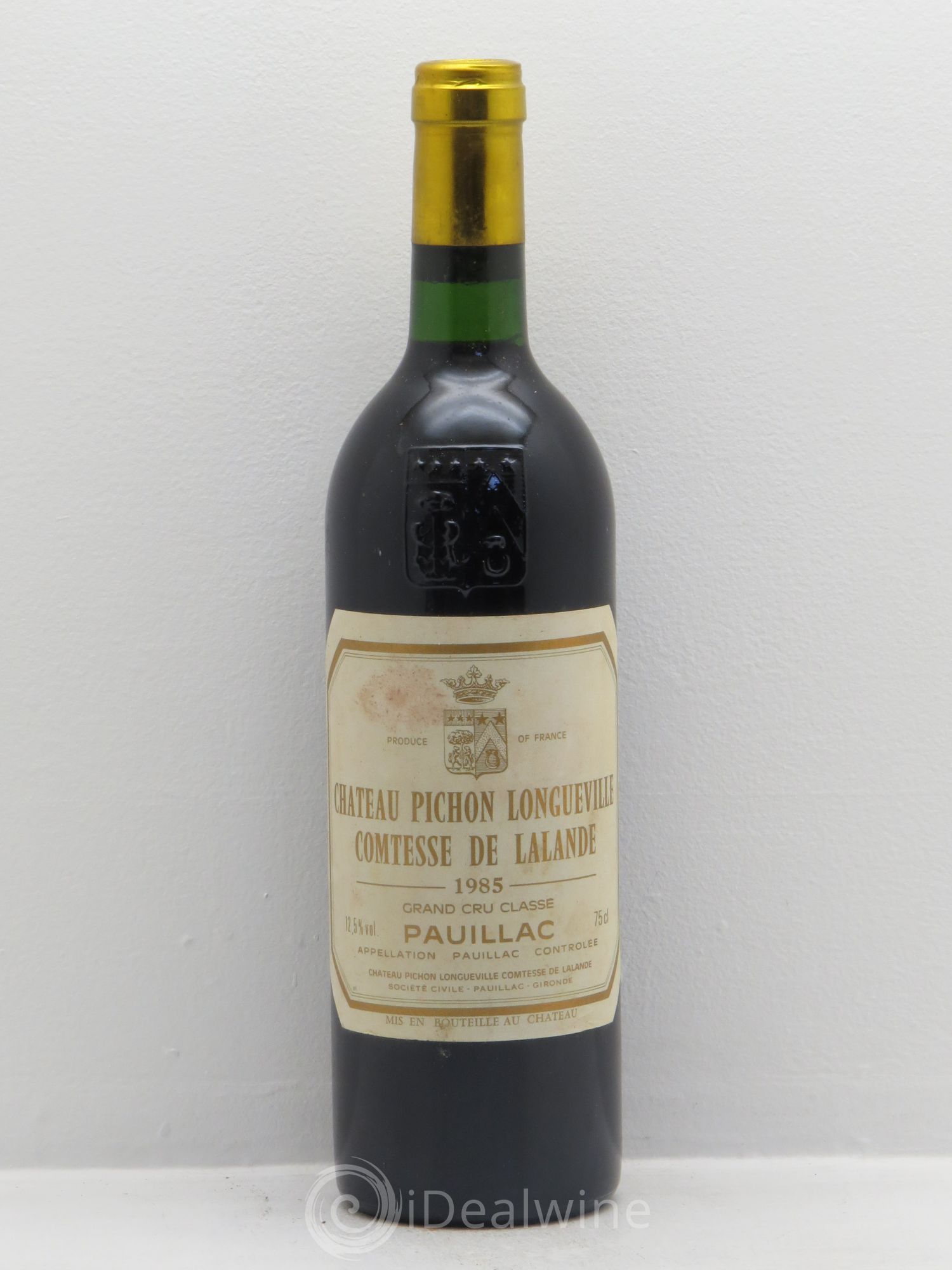 Château Pichon Longueville Comtesse de Lalande 2ème Grand Cru Classé (sans prix de réserve) 1985 - Lot de 1 bouteille - 0