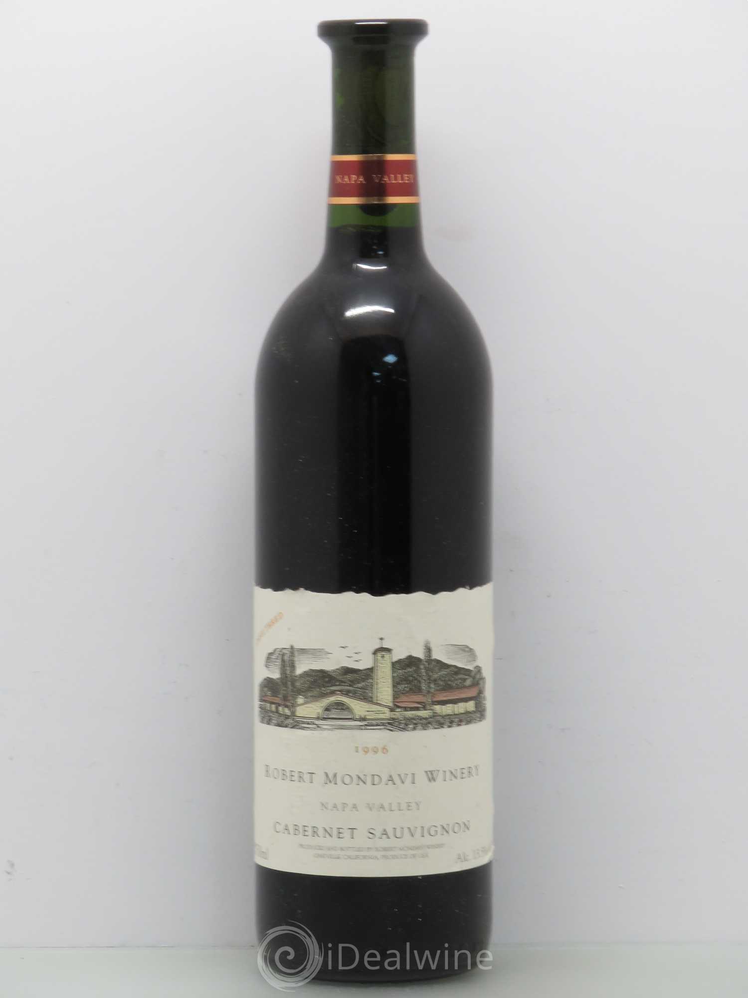 USA Napa Valley Cabernet Sauvignon Robert Mondavi Winery (sans prix de réserve) 1996 - Posten von 1 Flasche - 0