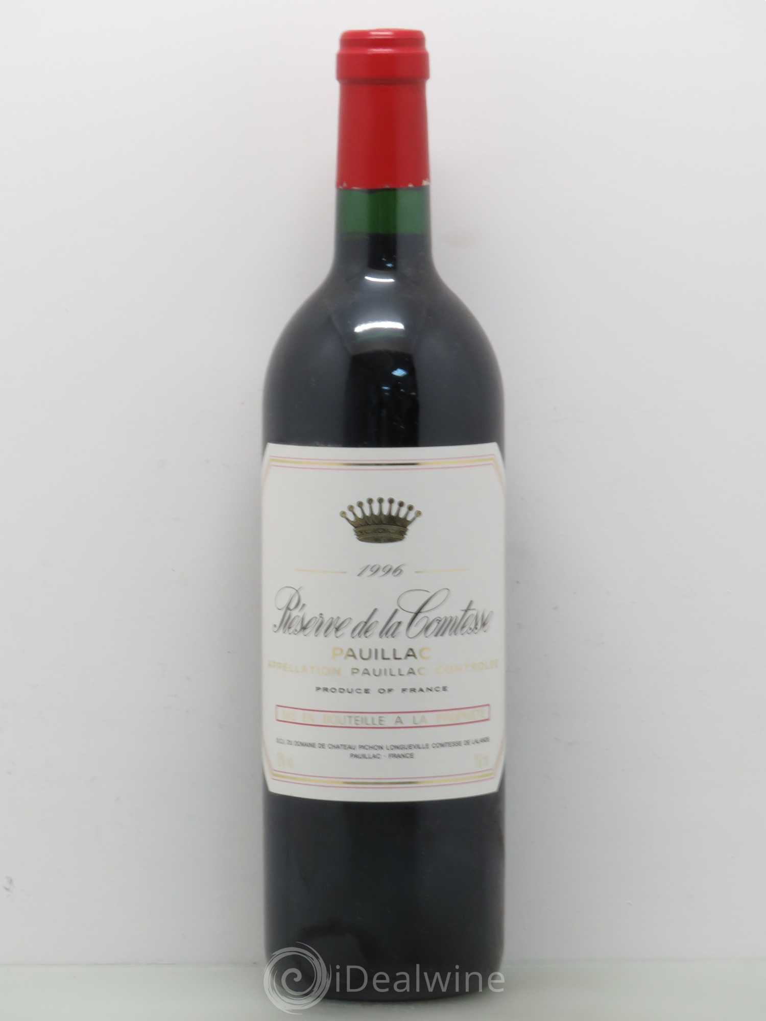 Réserve de la Comtesse Second Vin (sans prix de reserve) 1996 - Lot de 1 bouteille - 0
