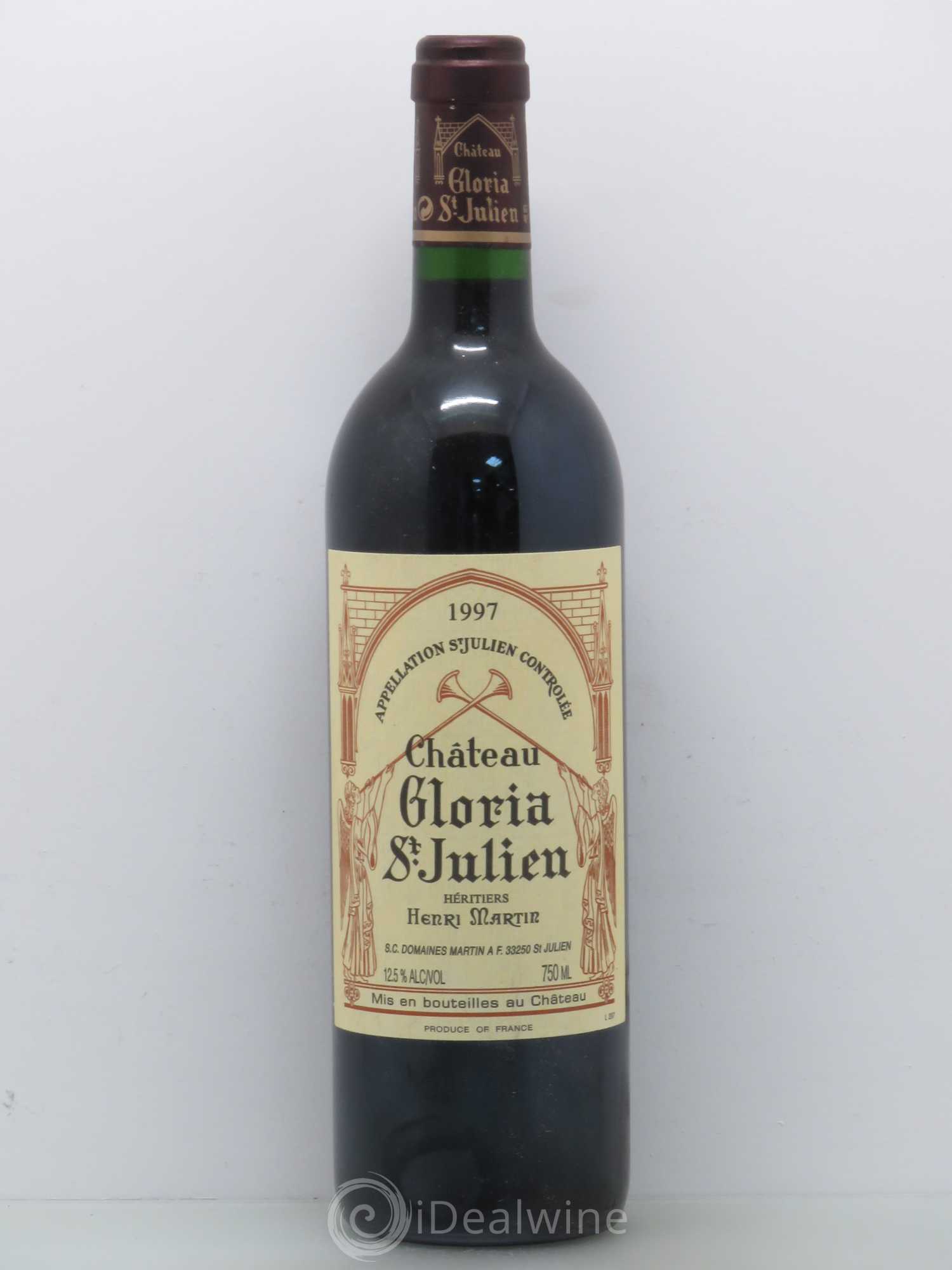 Château Gloria 1997 - Posten von 1 Flasche - 0