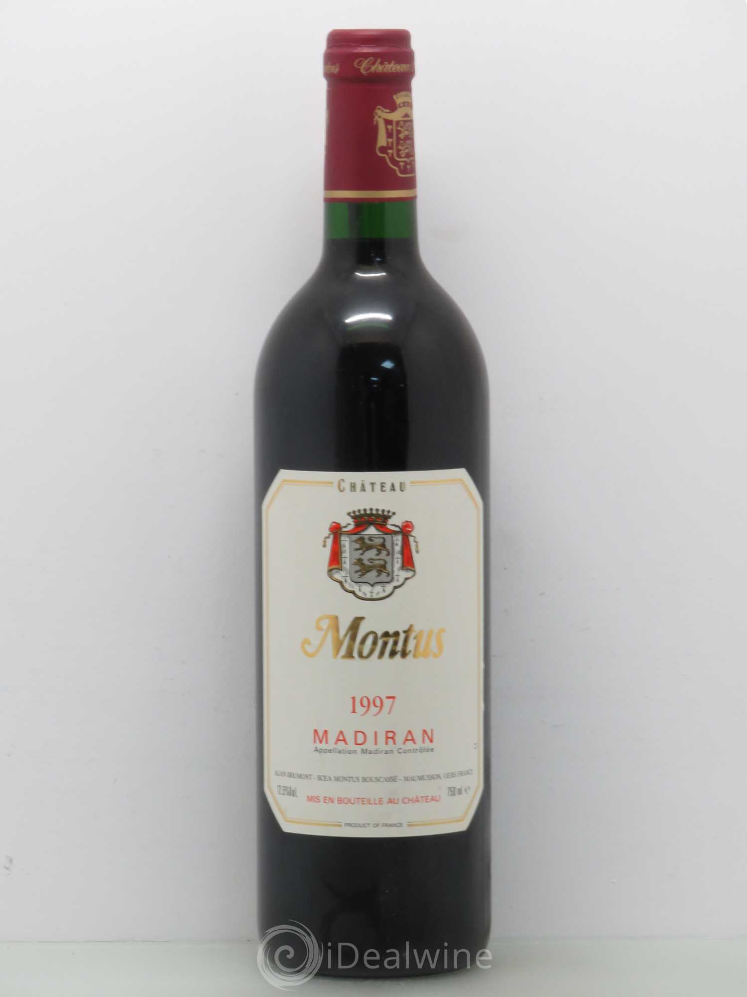 Madiran Château Montus Alain Brumont (sans prix de reserve) 1997 - Lot de 1 bouteille - 0
