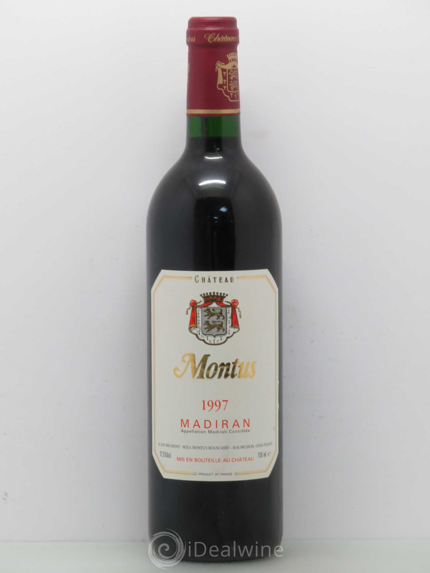 Madiran Château Montus Alain Brumont 1997 - Posten von 1 Flasche - 0