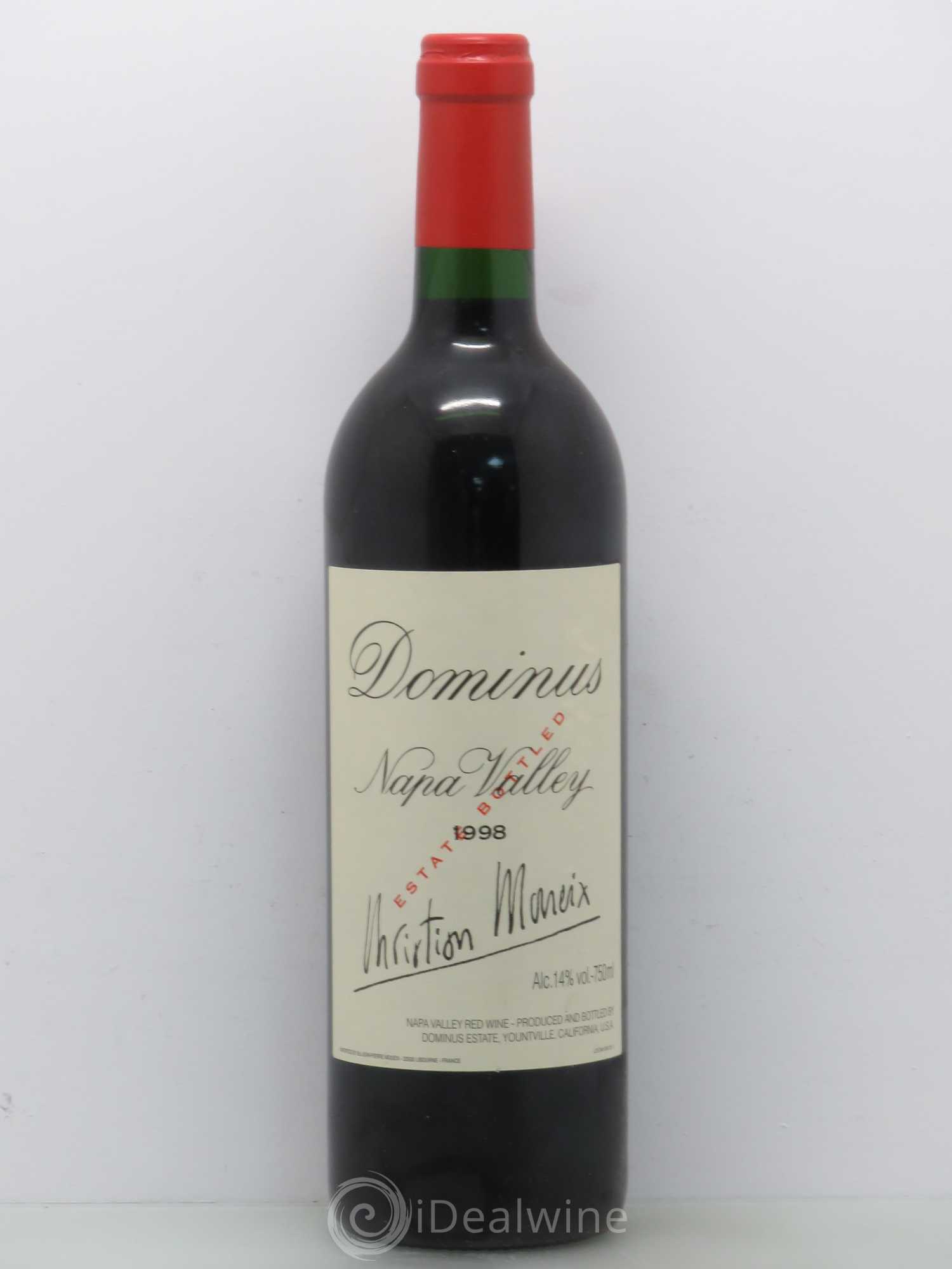 Napa Valley Dominus Christian Moueix 1998 - Posten von 1 Flasche - 0