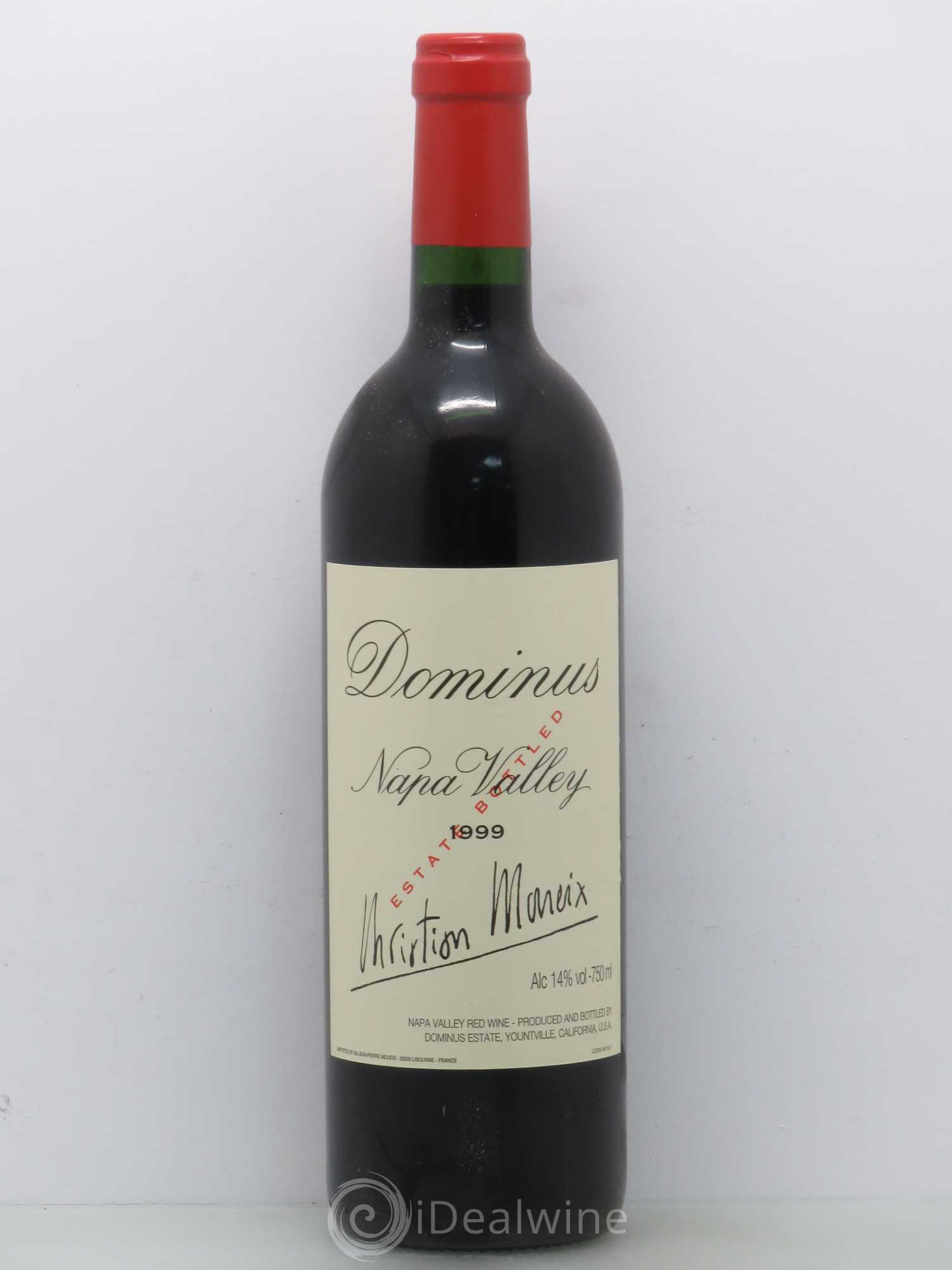 Napa Valley Dominus Christian Moueix Napa Valley (sans prix de reserve) 1999 - Posten von 1 Flasche - 0