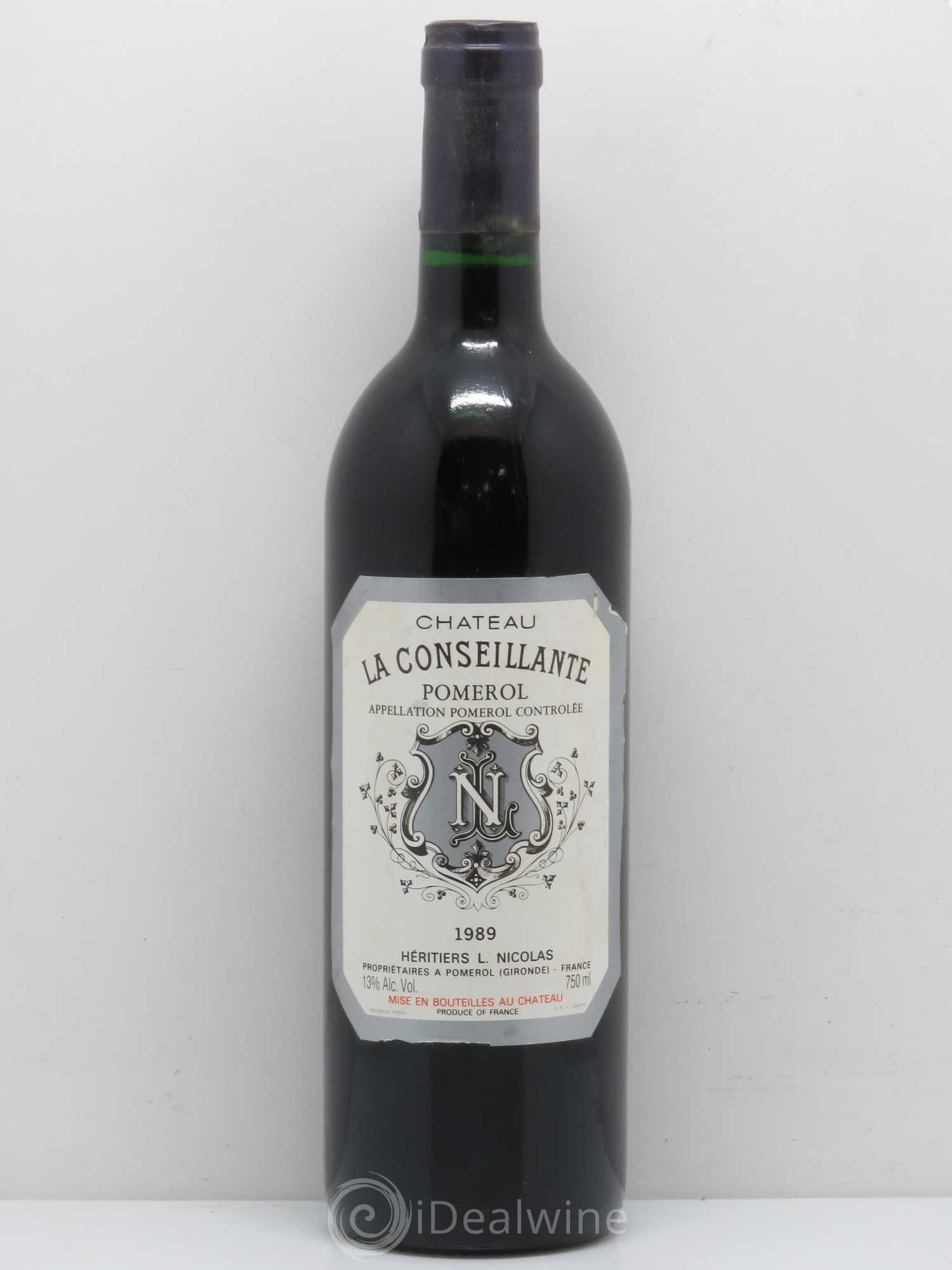Château la Conseillante 1989 - Lot de 1 bouteille - 0