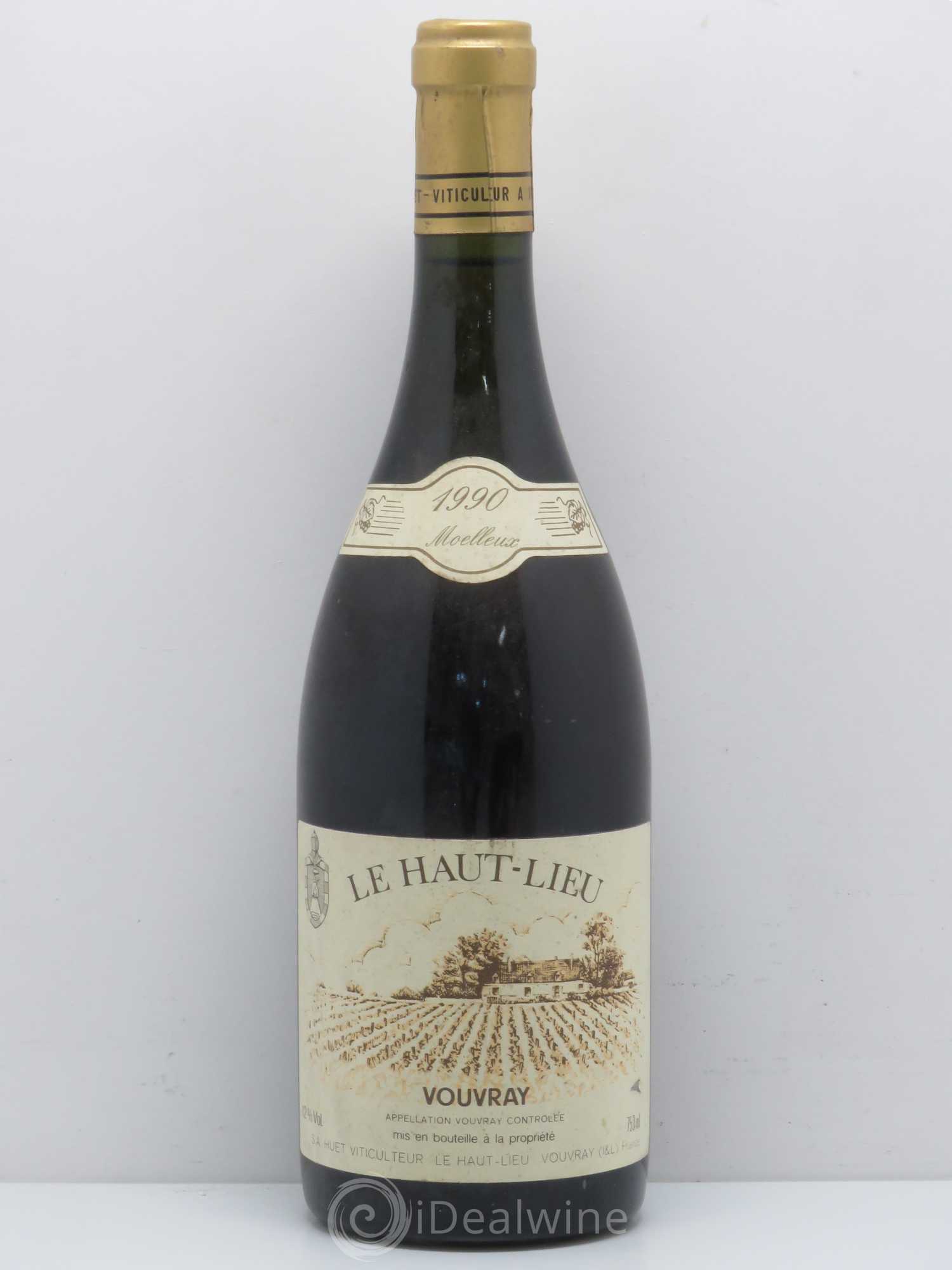 Vouvray Le Haut-Lieu Moelleux Domaine Huet 1990 - Lotto di 1 bottiglia - 0