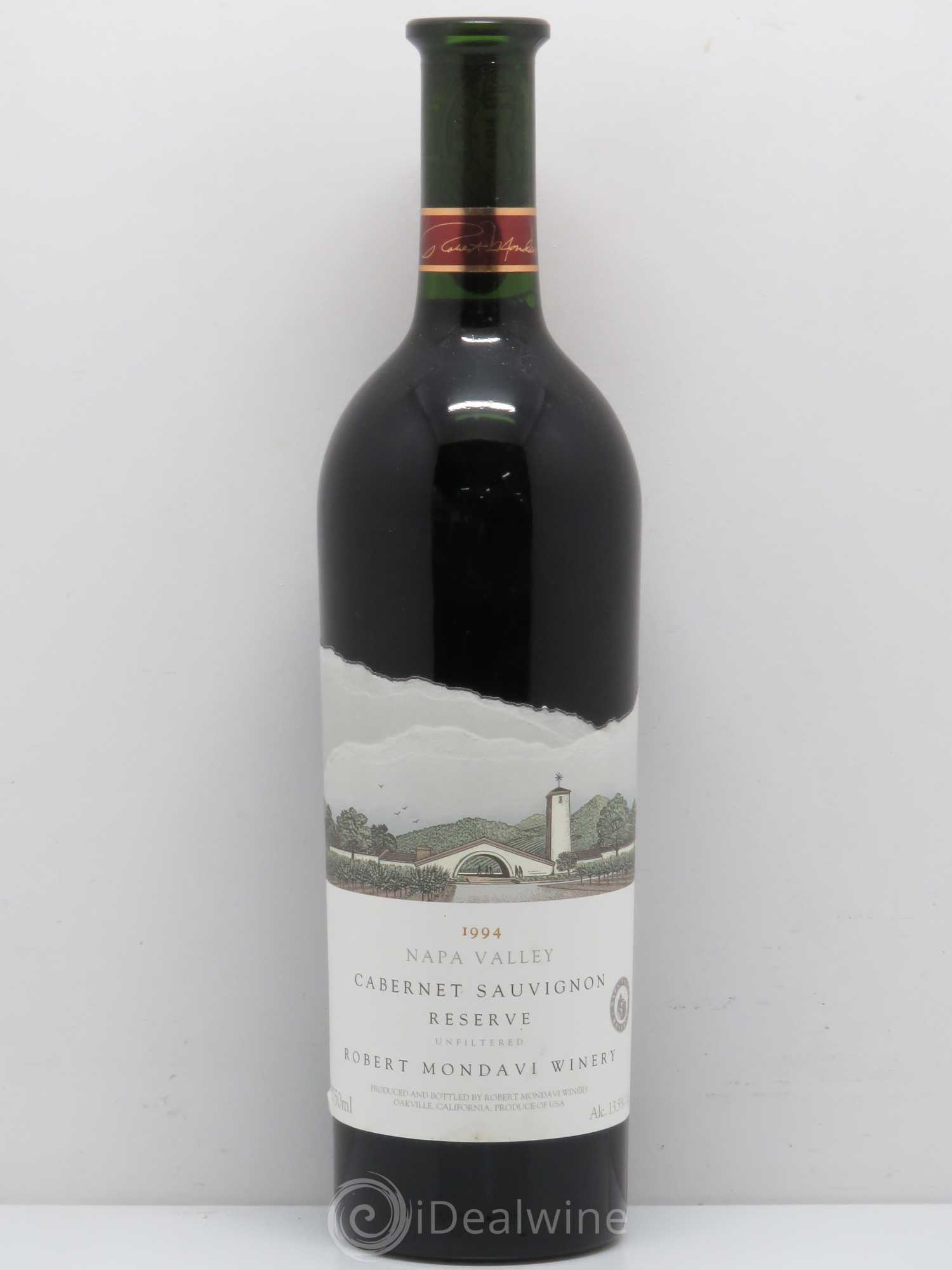 USA Cabernet Sauvignon Réserve Mondavi Nappa Valley 1994 - Posten von 1 Flasche - 0