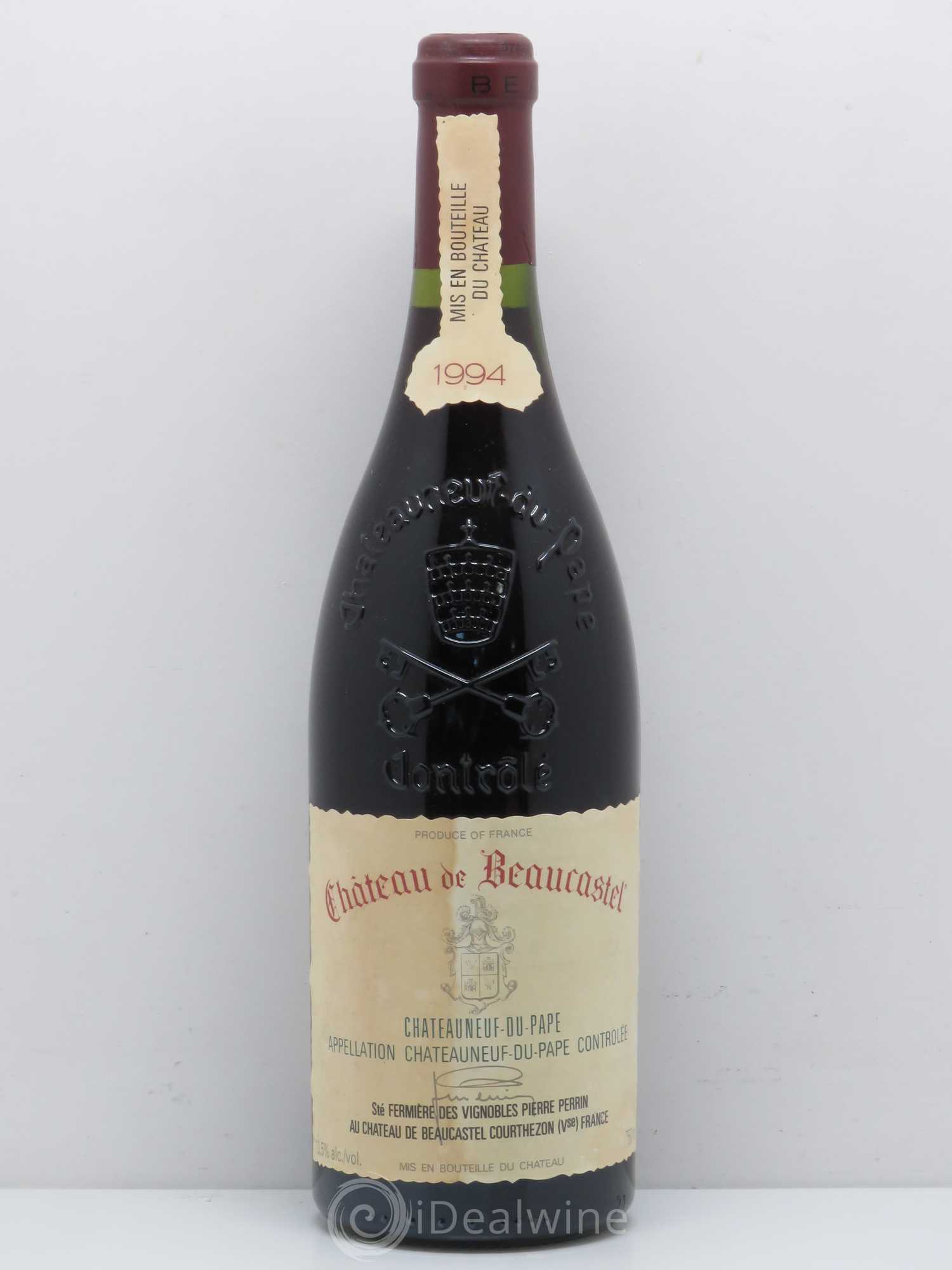 Châteauneuf-du-Pape Château de Beaucastel Famille Perrin 1994 - Lot de 1 bouteille - 0