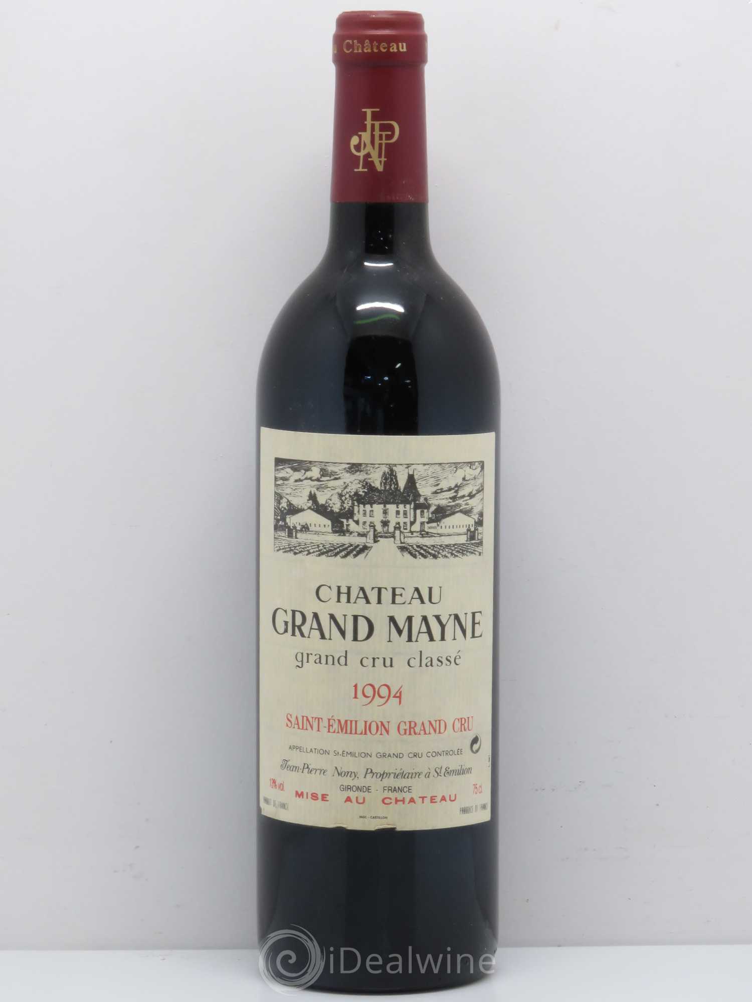 Château Grand Mayne Grand Cru Classé 1994 - Lot de 1 bouteille - 0