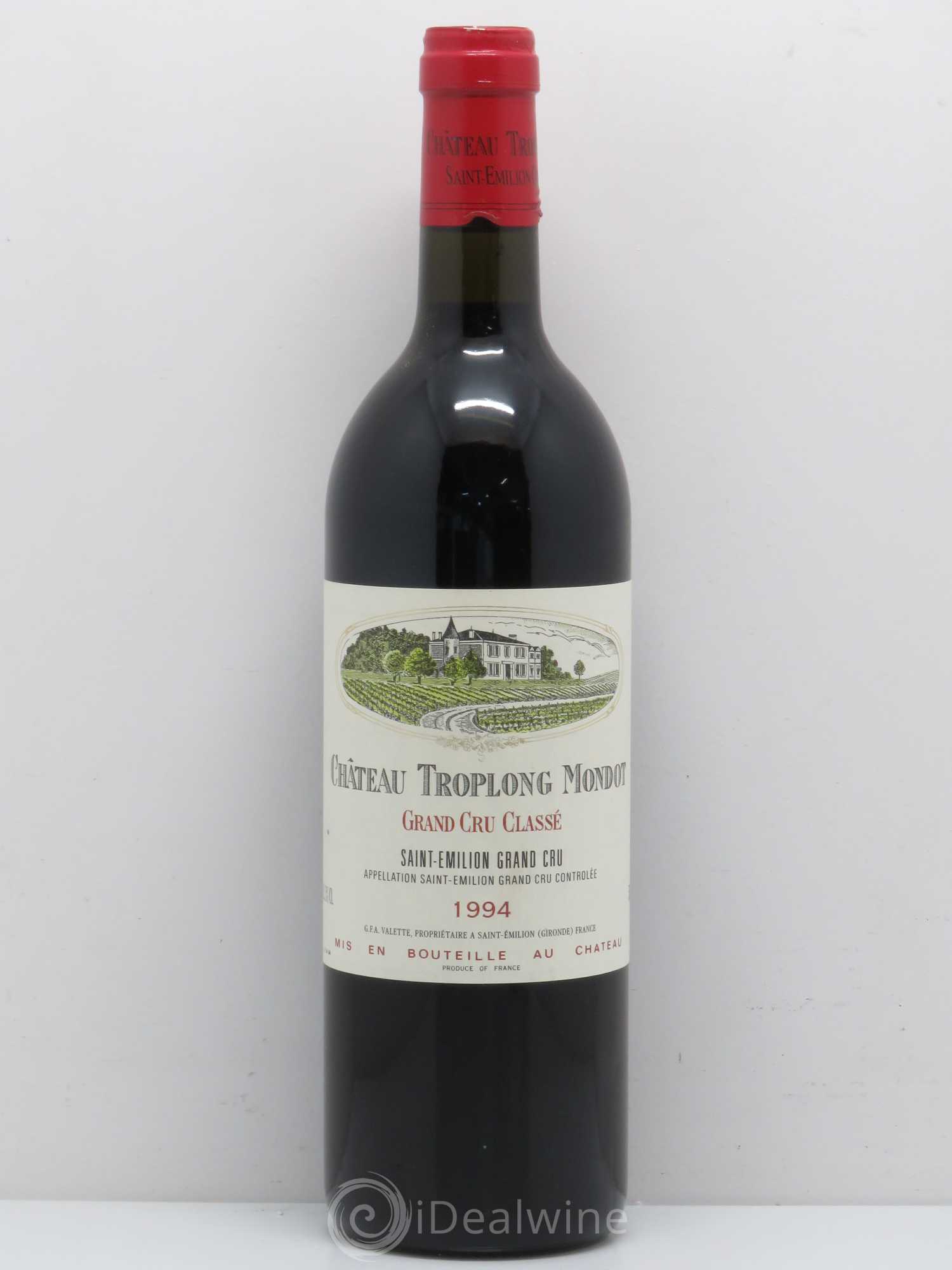 Château Troplong Mondot 1er Grand Cru Classé B 1994 - Lot de 1 bouteille - 0