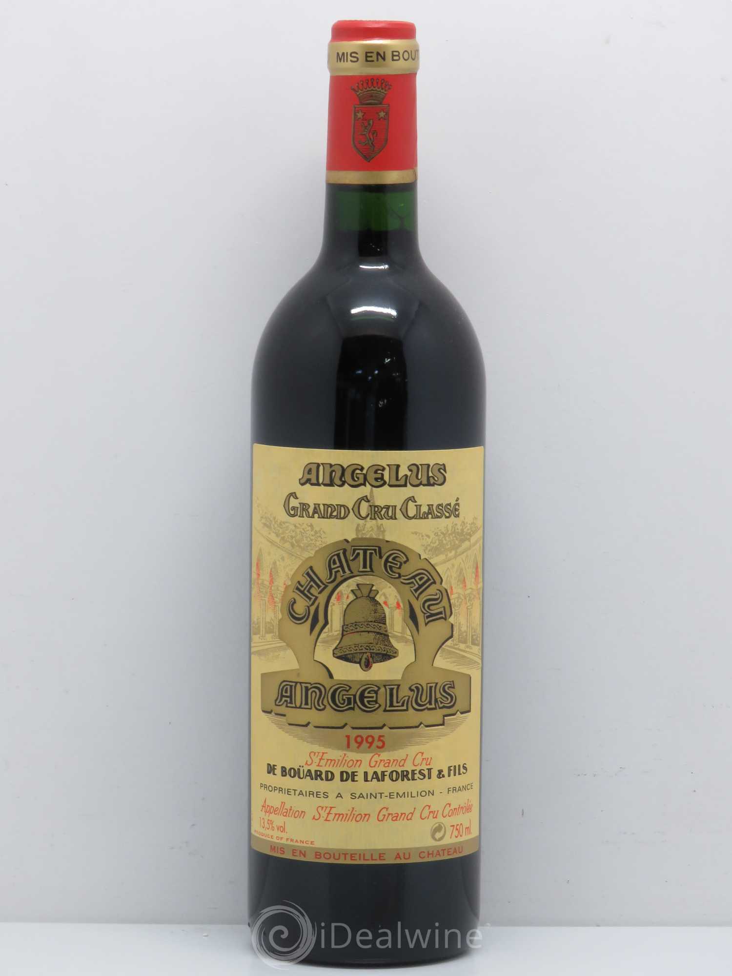 Château Angélus 1er Grand Cru Classé A 1995 - Lot de 1 bouteille - 0