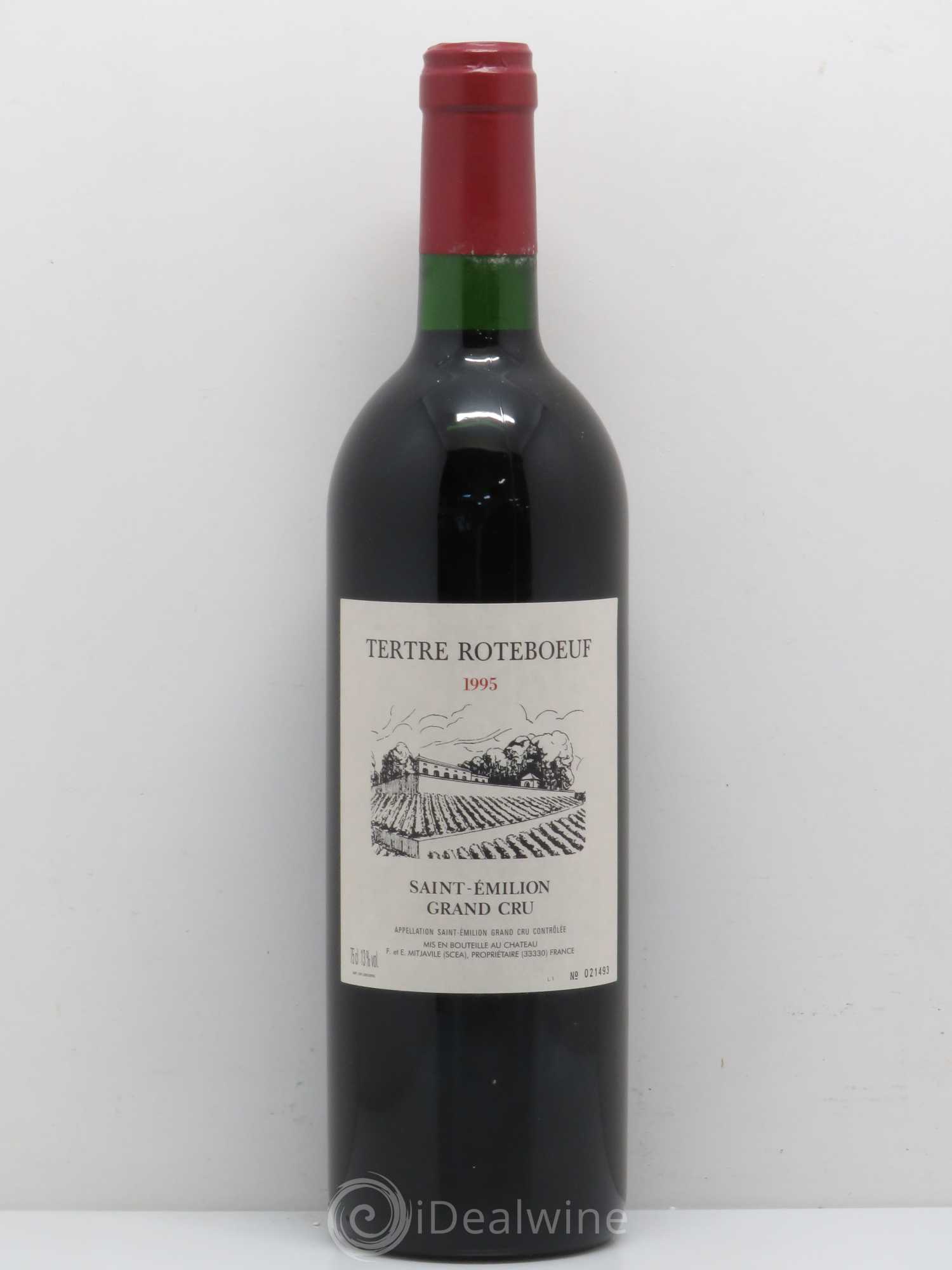 Château Tertre Roteboeuf 1995 - Lot de 1 bouteille - 0