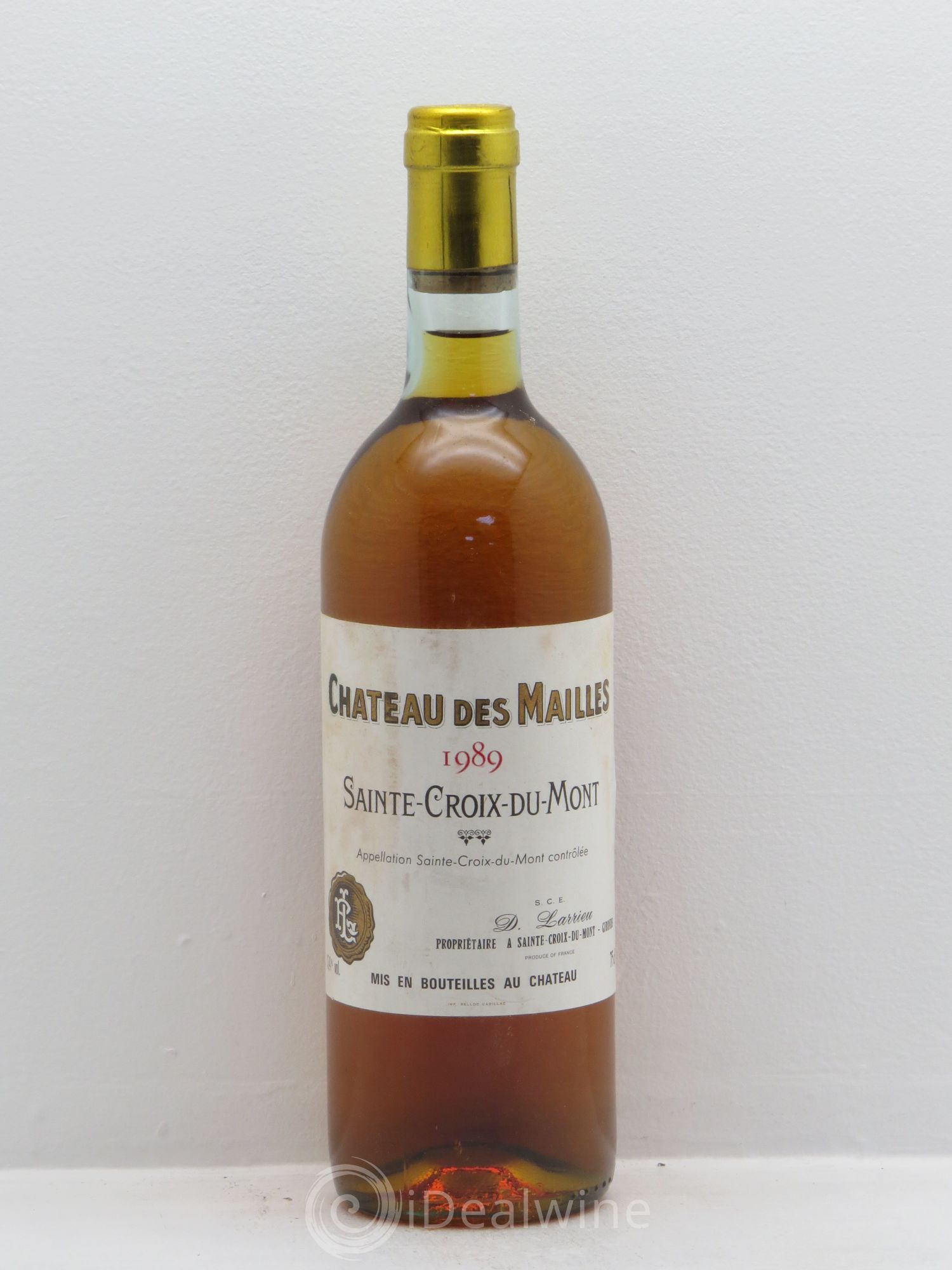Sainte-Croix-du-Mont Château des Mailles (sans prix de réserve) 1989 - Lotto di 1 bottiglia - 0