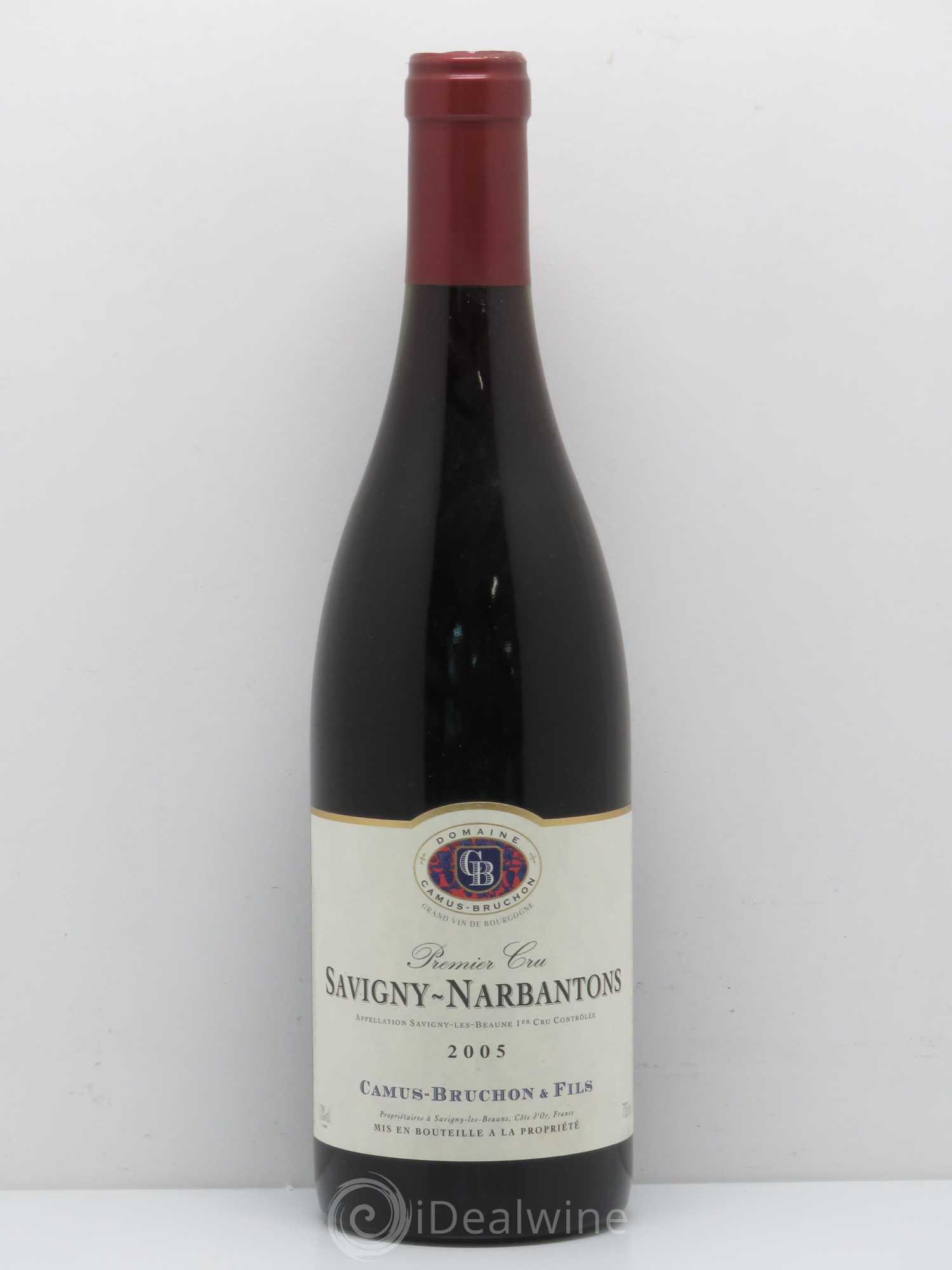 Savigny-lès-Beaune 1er Cru Narbantons Domaine Camus Bruchon 2005 - Posten von 1 Flasche - 0