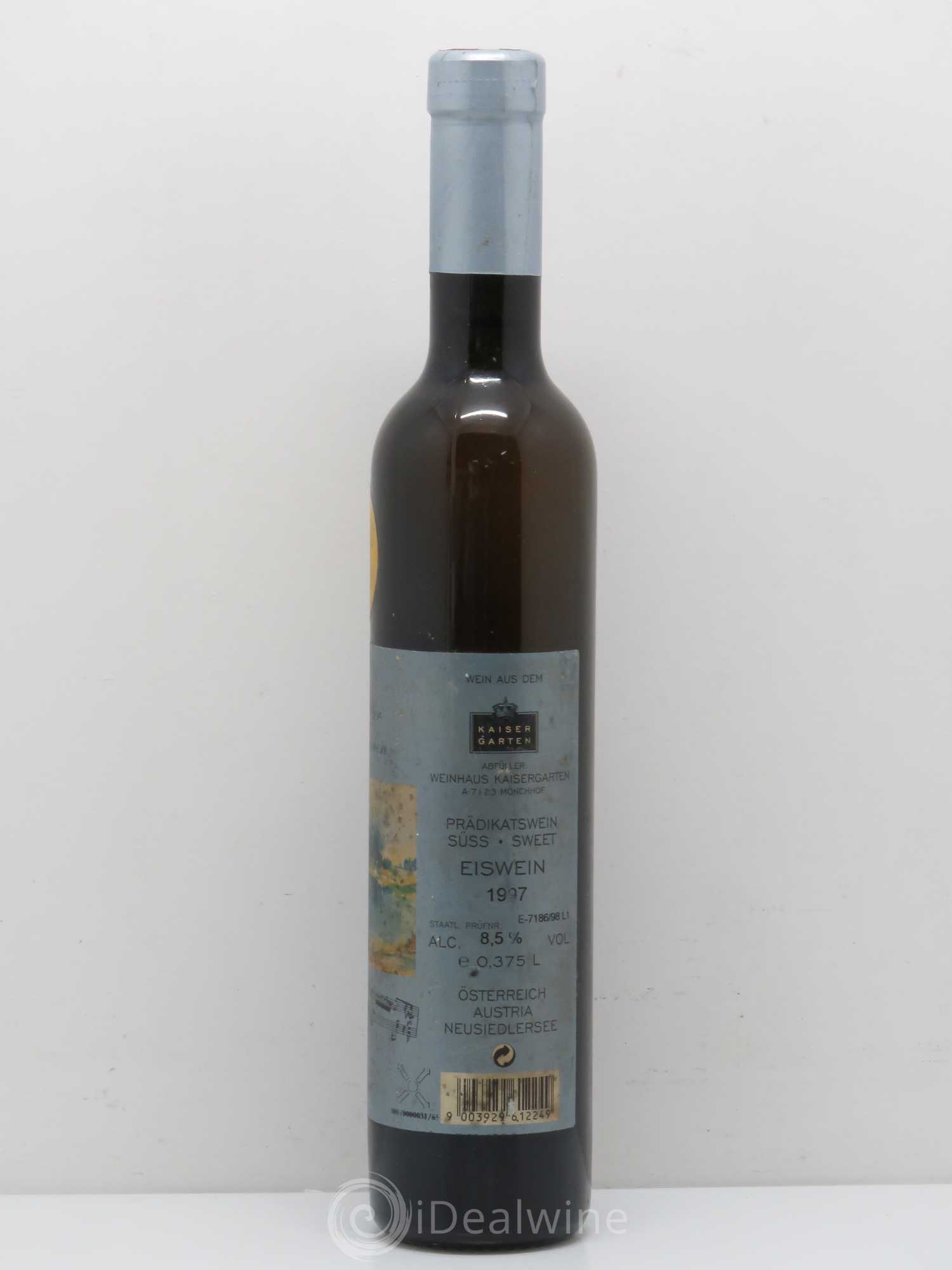 Autriche Eiswein Seewinkler Impressionen 1997 - Posten von 1 Demi-Flasche - 1