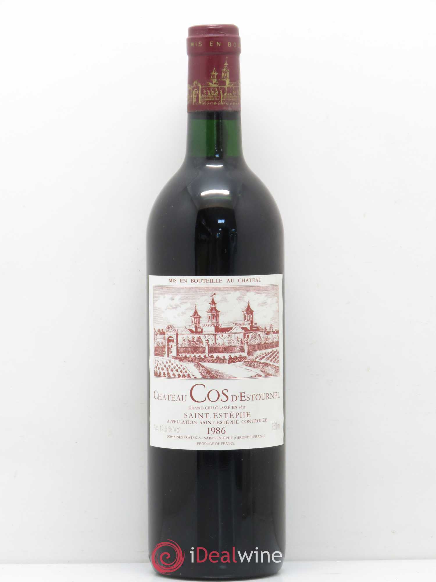 Cos d'Estournel 2ème Grand Cru Classé 1986 - Lot de 1 bouteille - 0