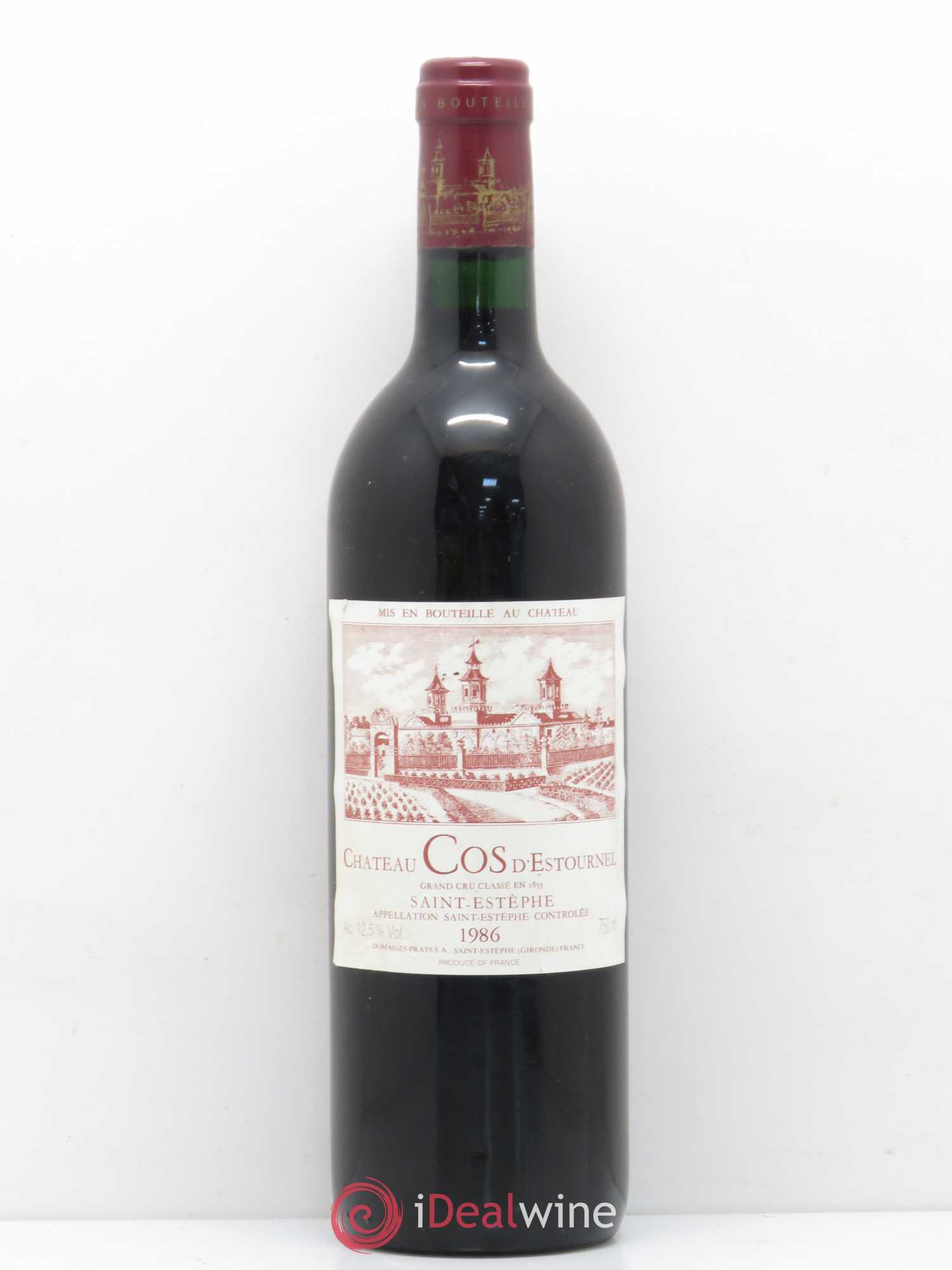 Cos d'Estournel 2ème Grand Cru Classé 1986 - Lot de 1 bouteille - 0