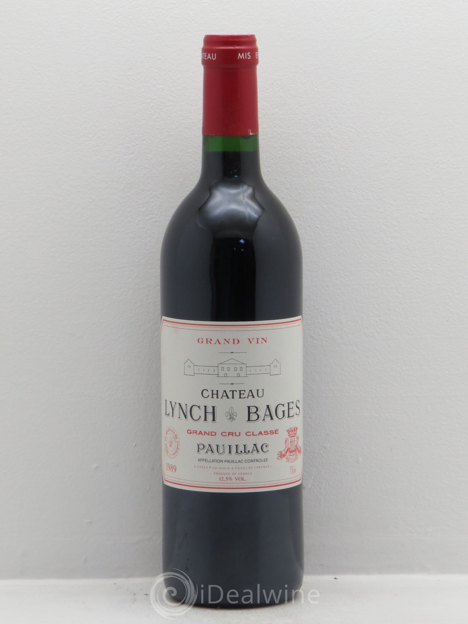 Château Lynch Bages 5ème Grand Cru Classé (sans prix de réserve) 1989 - Lot de 1 bouteille - 0