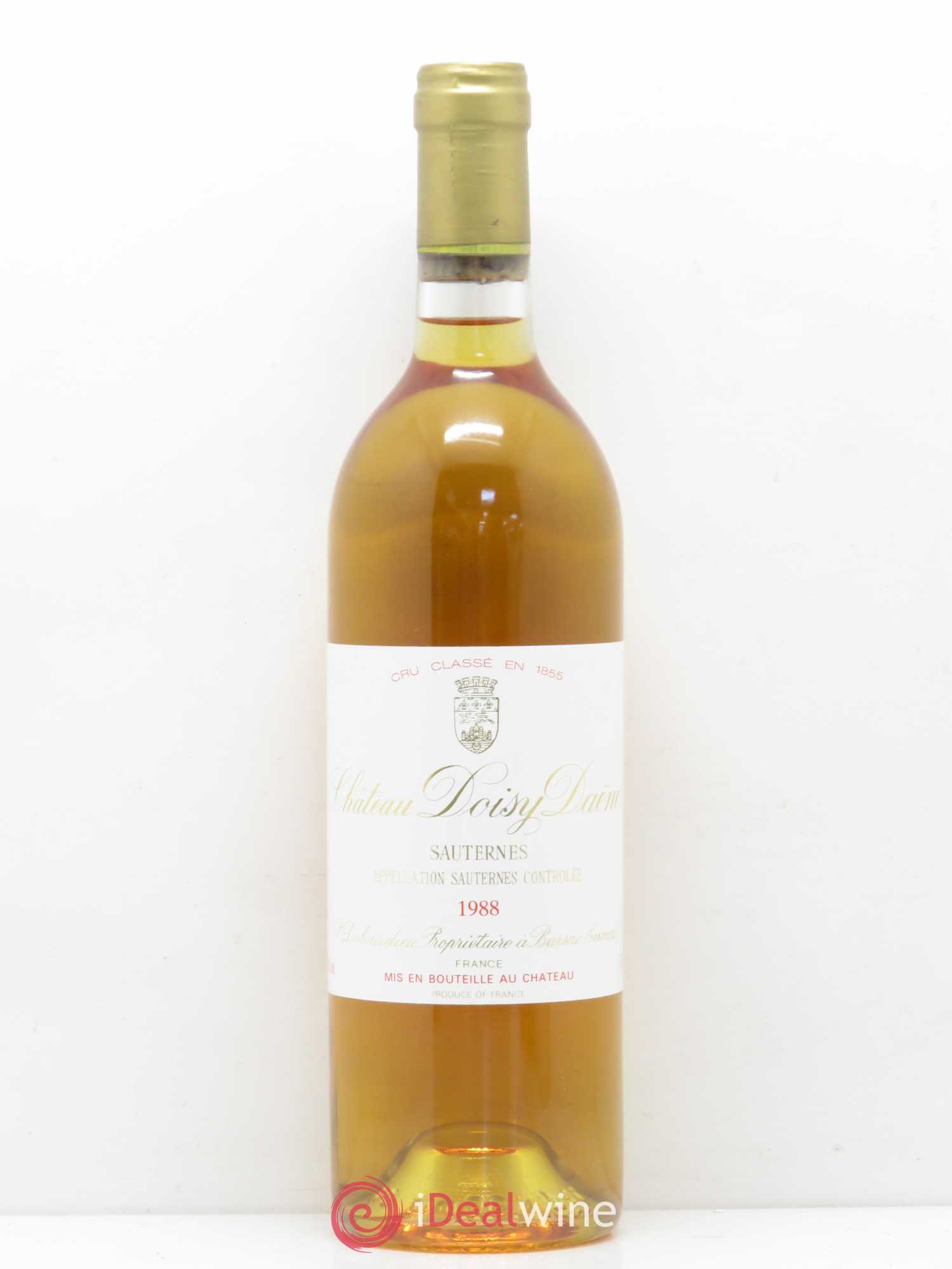 Château Doisy Daëne 2ème Grand Cru Classé 1988 - Lotto di 1 bottiglia - 0