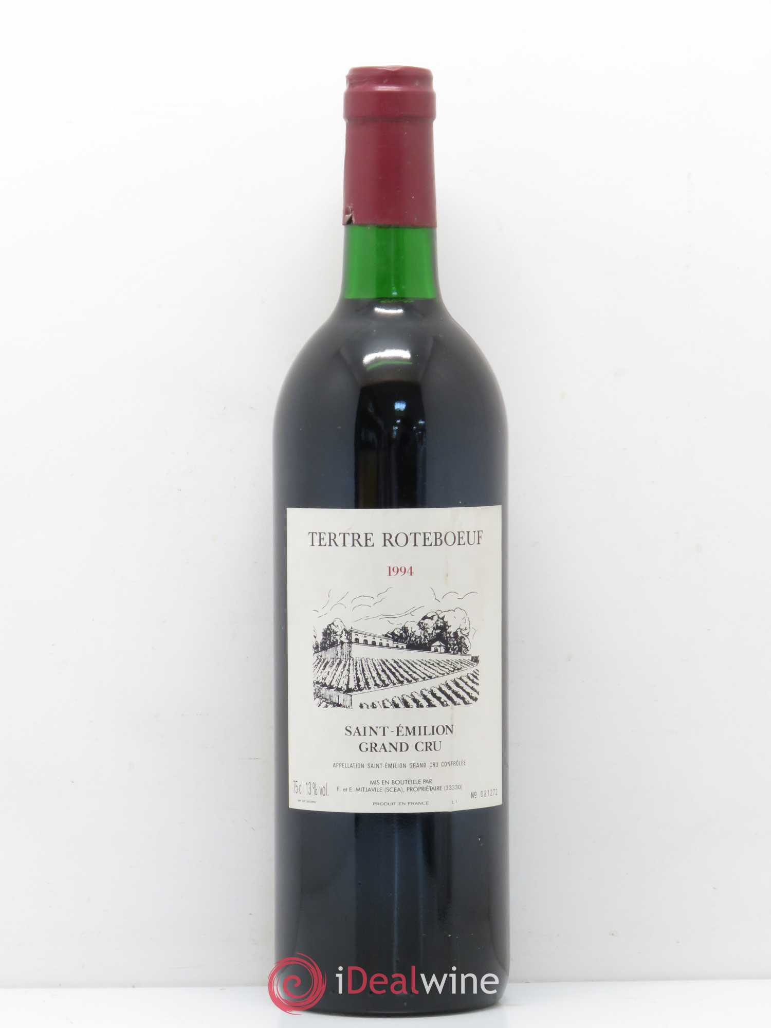 Château Tertre Roteboeuf 1994 - Posten von 1 Flasche - 0