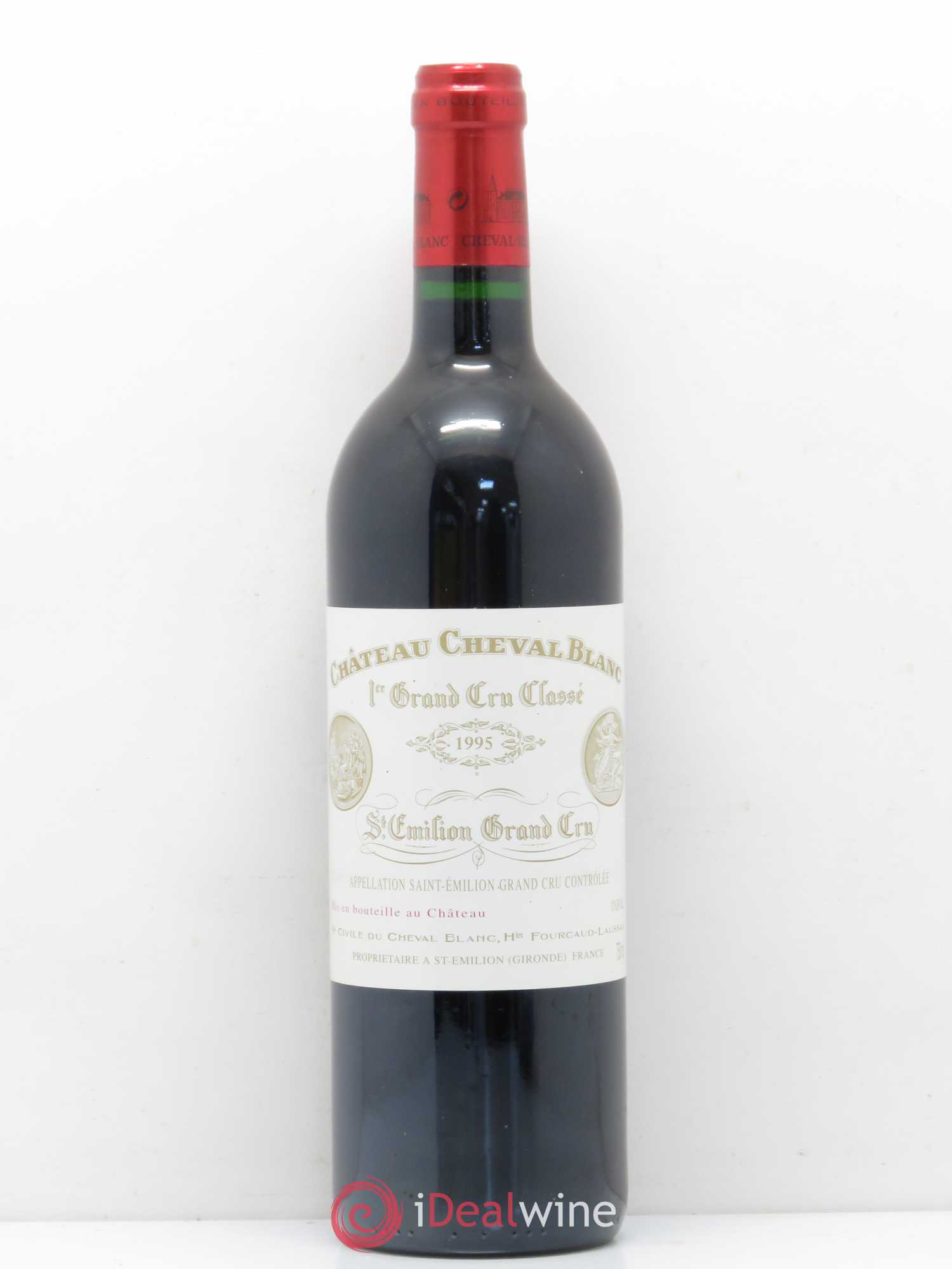 Château Cheval Blanc 1er Grand Cru Classé A 1995 - Lot de 1 bouteille - 0