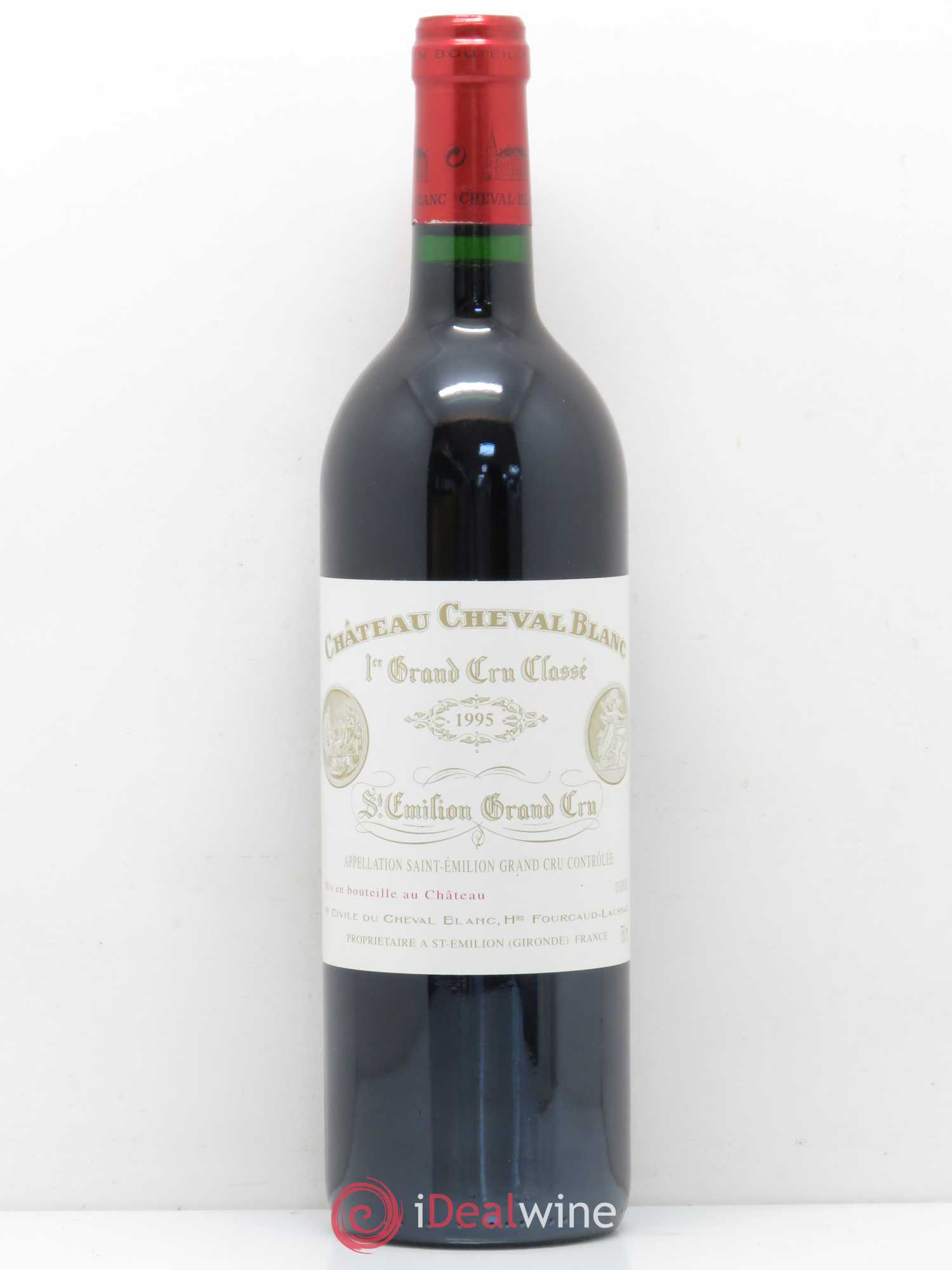 Château Cheval Blanc 1er Grand Cru Classé A 1995 - Lot de 1 bouteille - 0