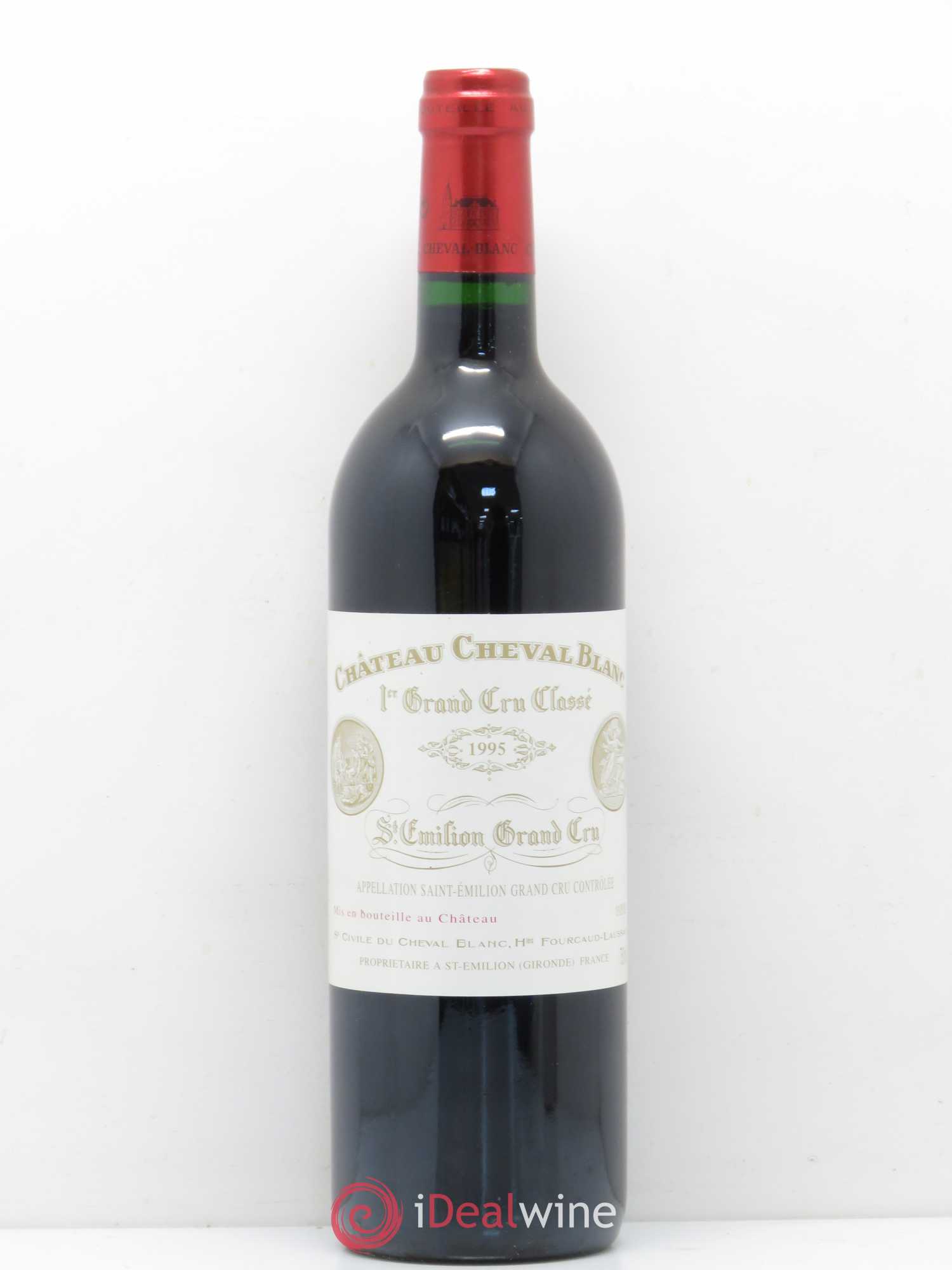 Château Cheval Blanc 1er Grand Cru Classé A 1995 - Lot de 1 bouteille - 0