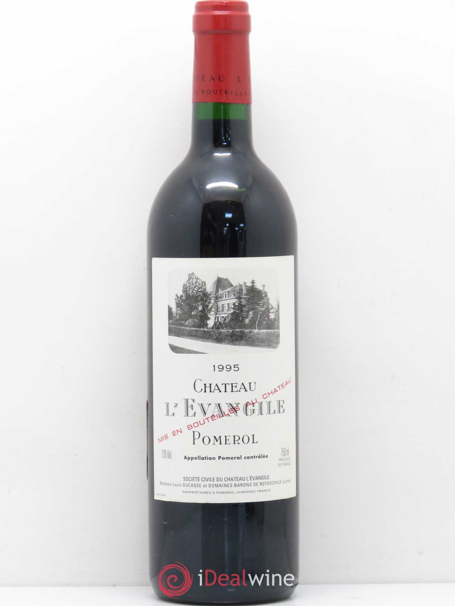 Château l' Évangile 1995 - Lot de 1 bouteille - 0
