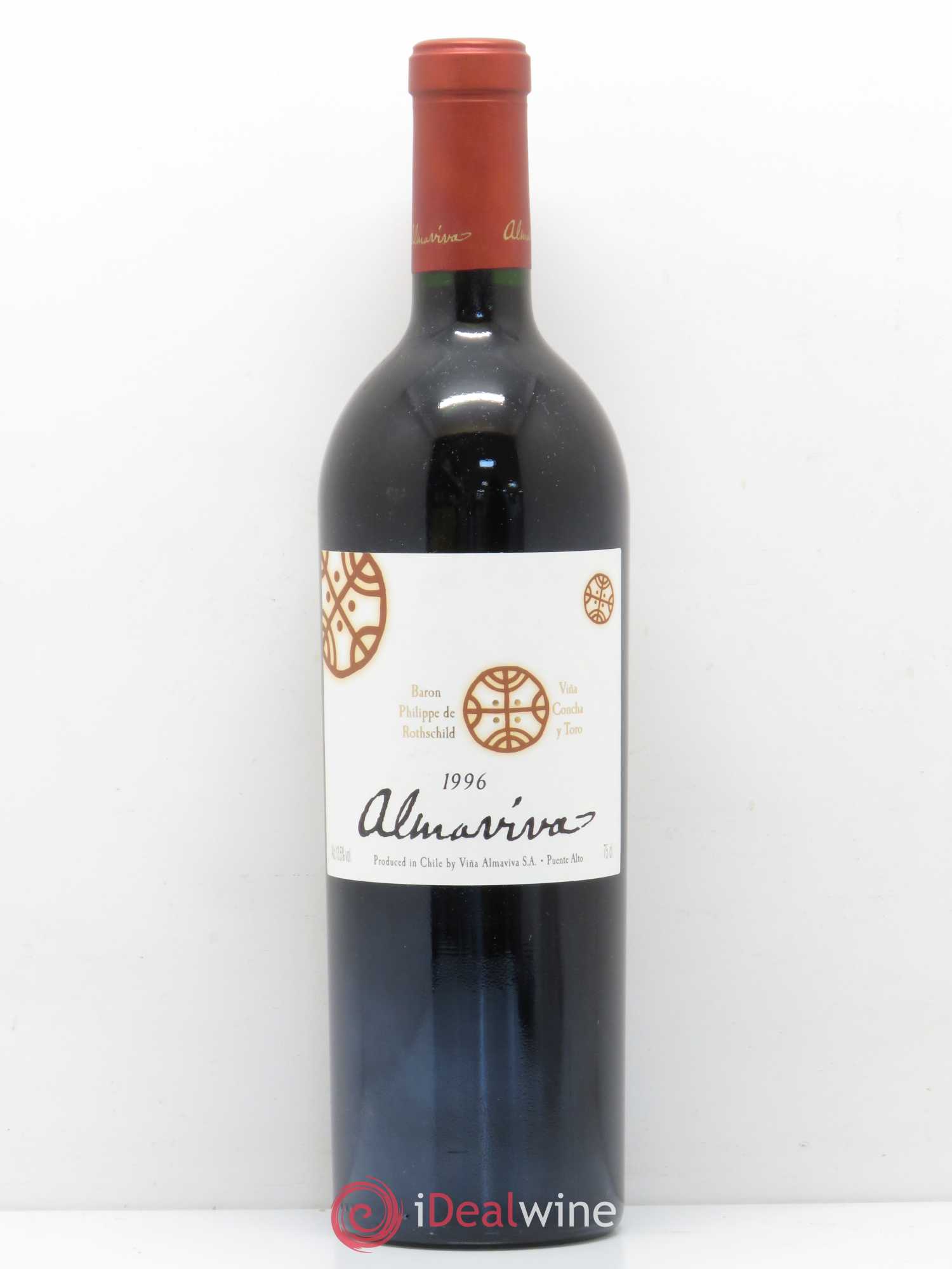 Chili Almaviva Baron P. de Rothschild Concha y Toro 1996 - Lot de 1 bouteille - 0