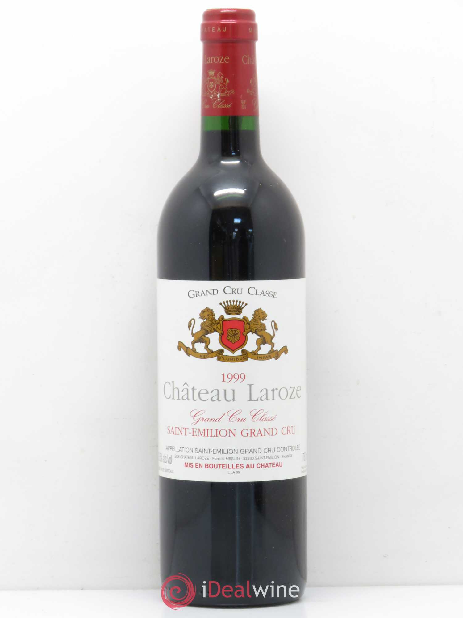 Château Laroze Grand Cru Classé 1999 - Lot de 1 bouteille - 0