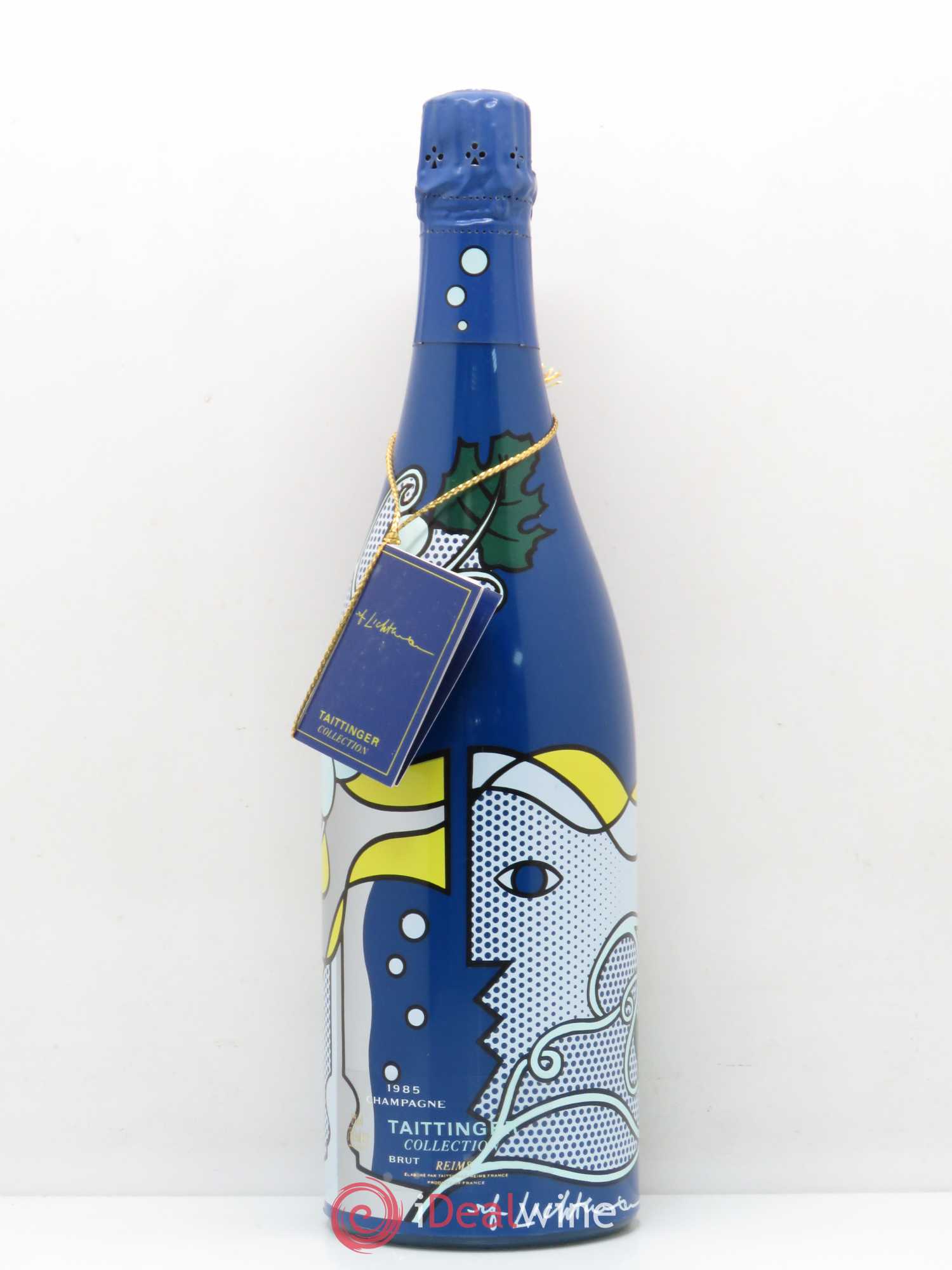 1985 - Collection Lichtenstein Taittinger 1985 - Lot de 1 bouteille - 0