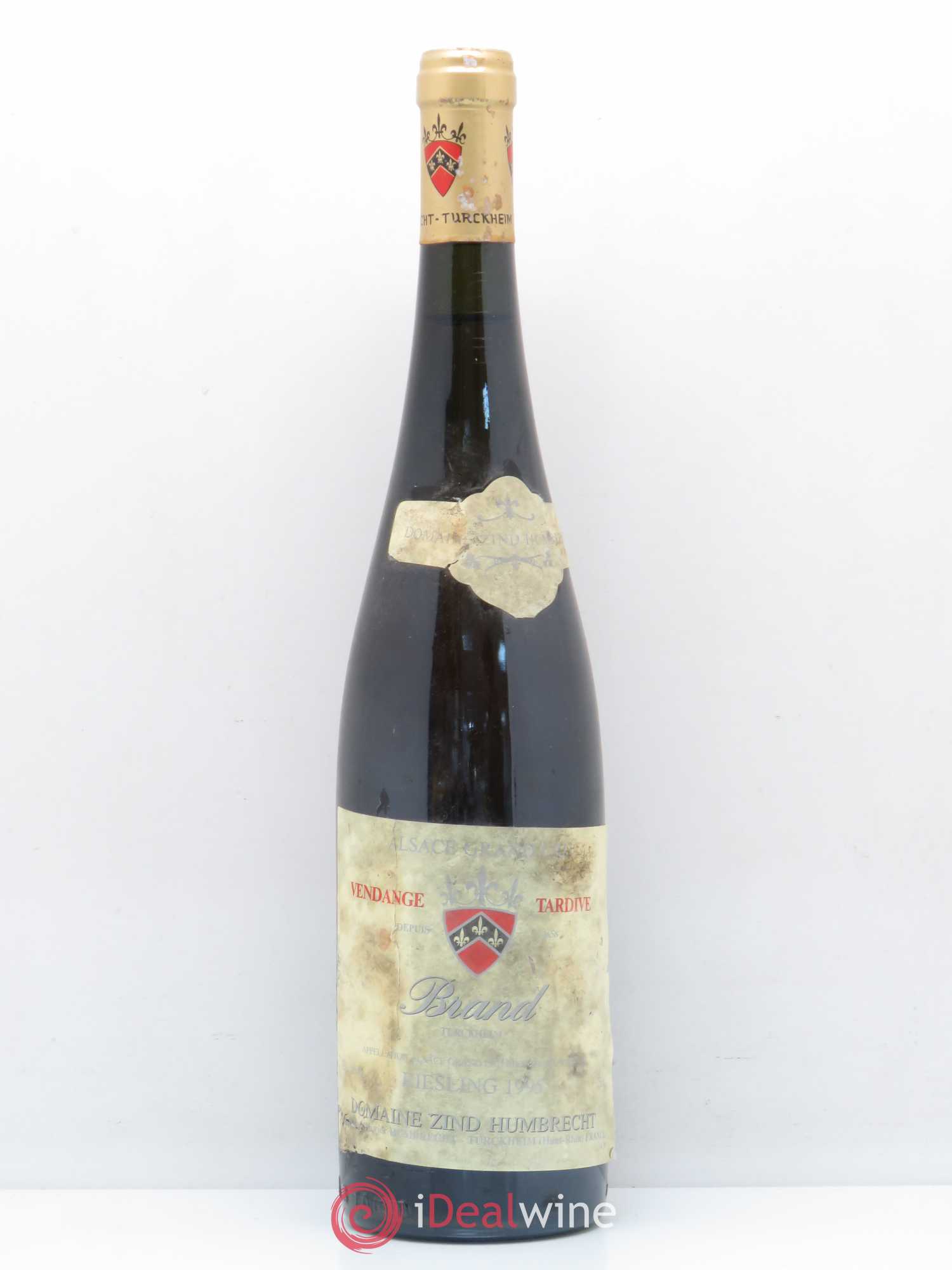 Alsace Riesling Grand Cru Brand Zind-Humbrecht (Domaine) Vendanges Tardives (sans prix de réserve) 1995 - Posten von 1 Flasche - 0