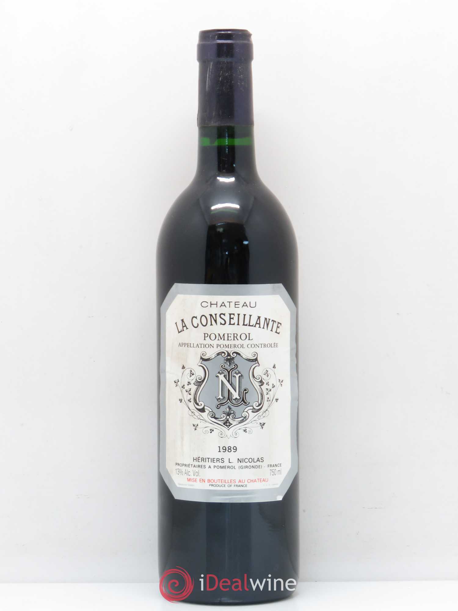 Château la Conseillante 1989 - Lot de 1 bouteille - 0