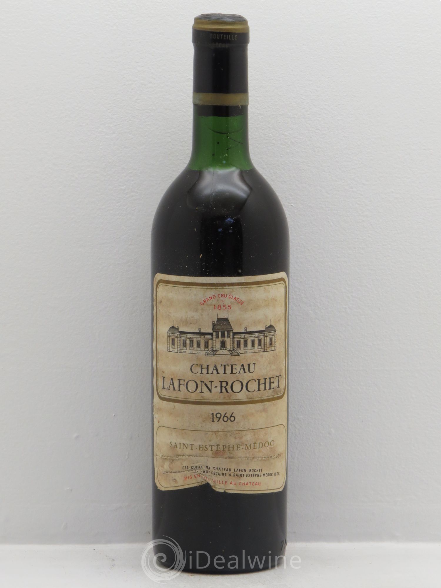 Château Lafon Rochet 4ème Grand Cru Classé (sans prix de réserve) 1966 - Lot de 1 bouteille - 0