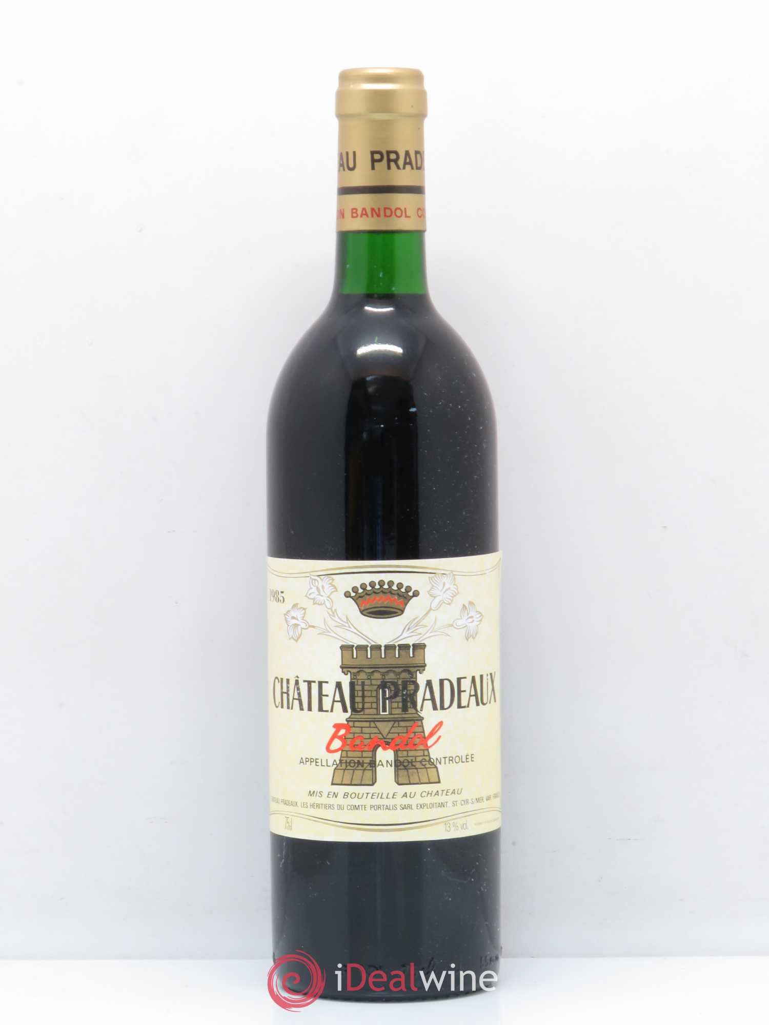 Bandol Château Pradeaux Famille Portalis 1985 - Lot de 1 bouteille - 0