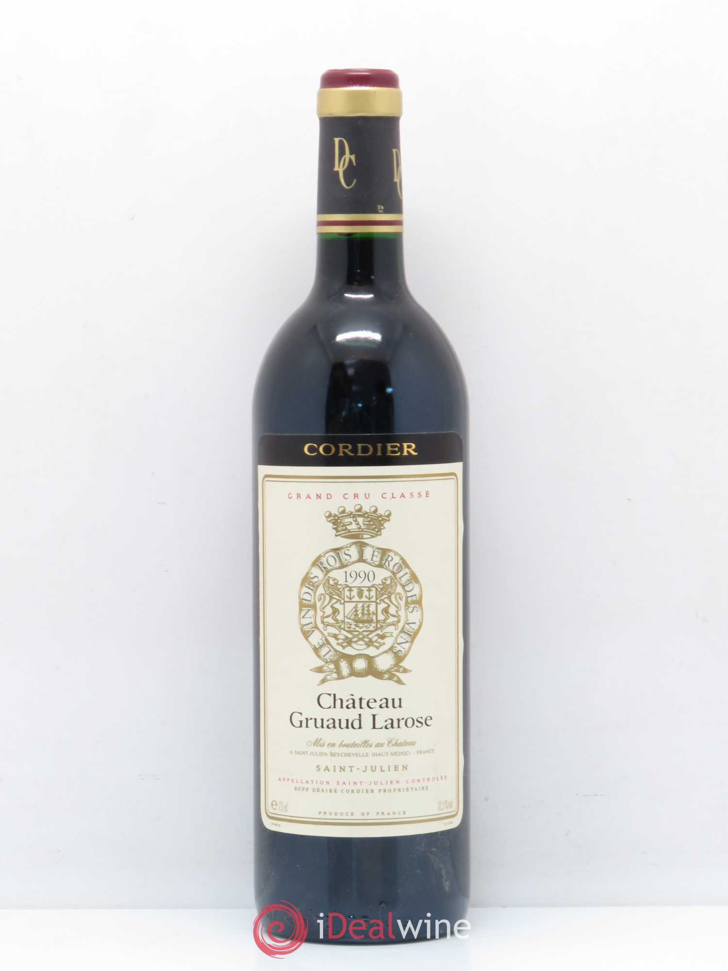 Château Gruaud Larose 2ème Grand Cru Classé 1990 - Lot de 1 bouteille - 0