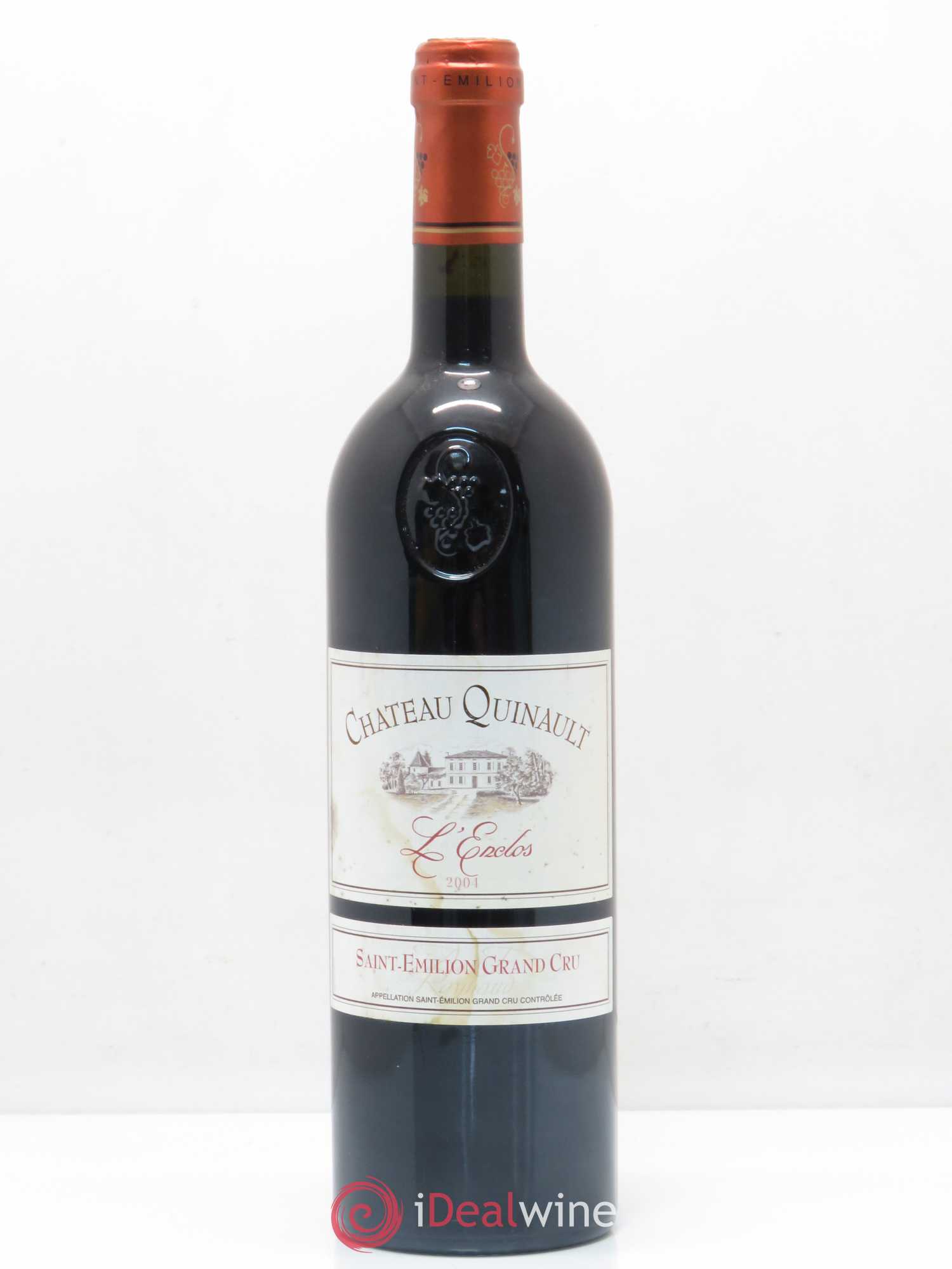 Château Quinault L'Enclos 2004 - Lot de 1 bouteille - 0