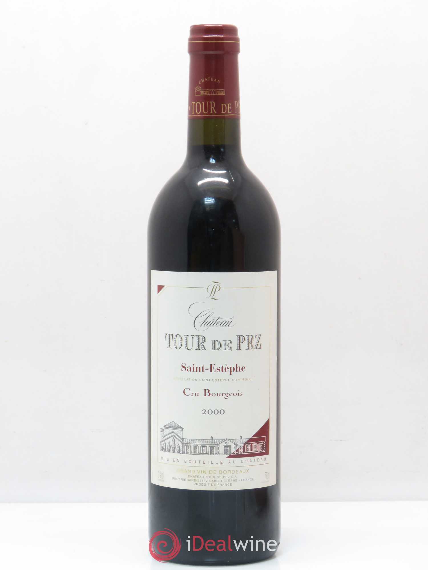 Château Tour de Pez Cru Bourgeois 2000 - Lot de 1 bouteille - 0