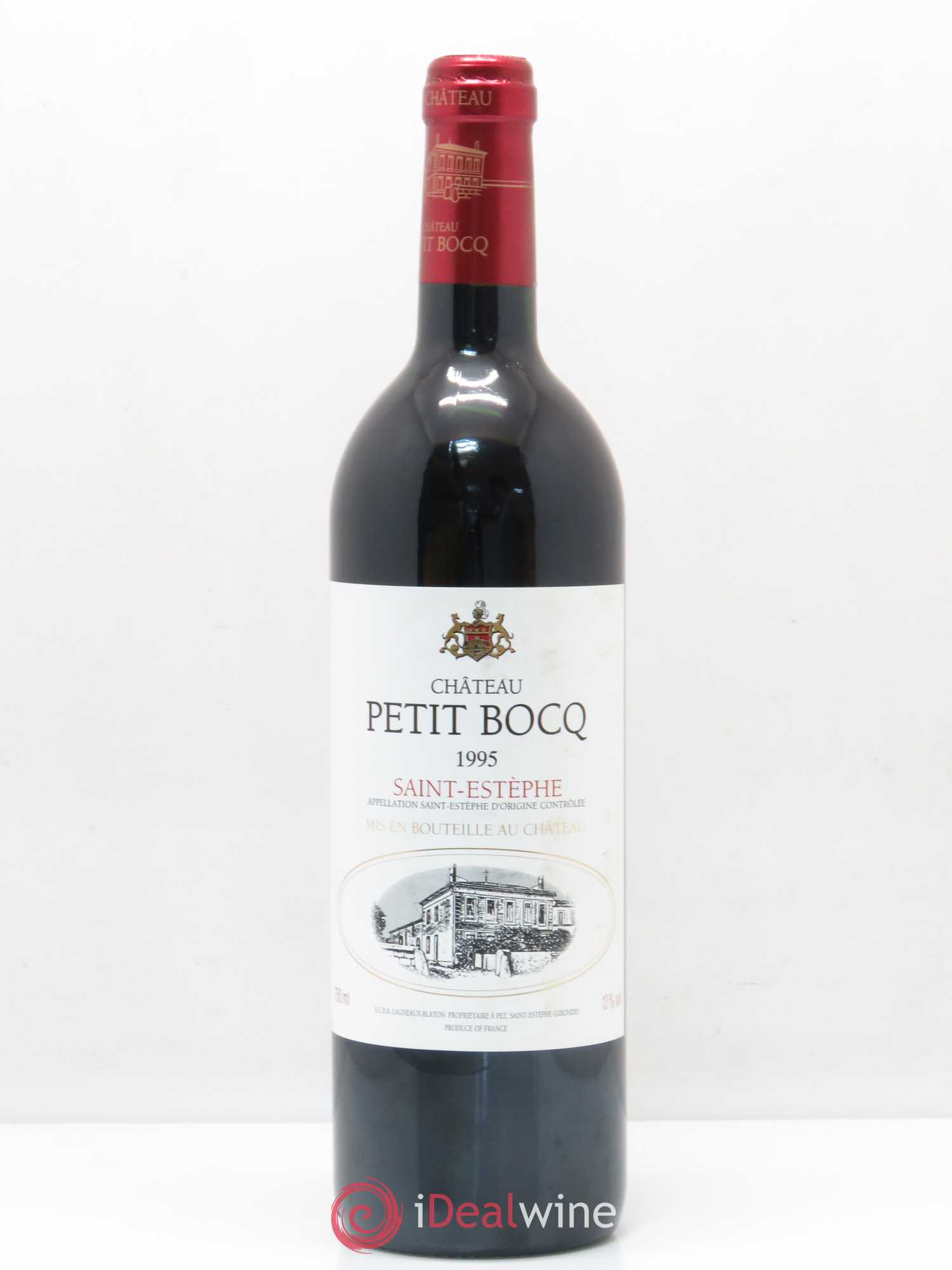 Château Petit Bocq Cru Bourgeois 1995 - Lot de 1 bouteille - 0