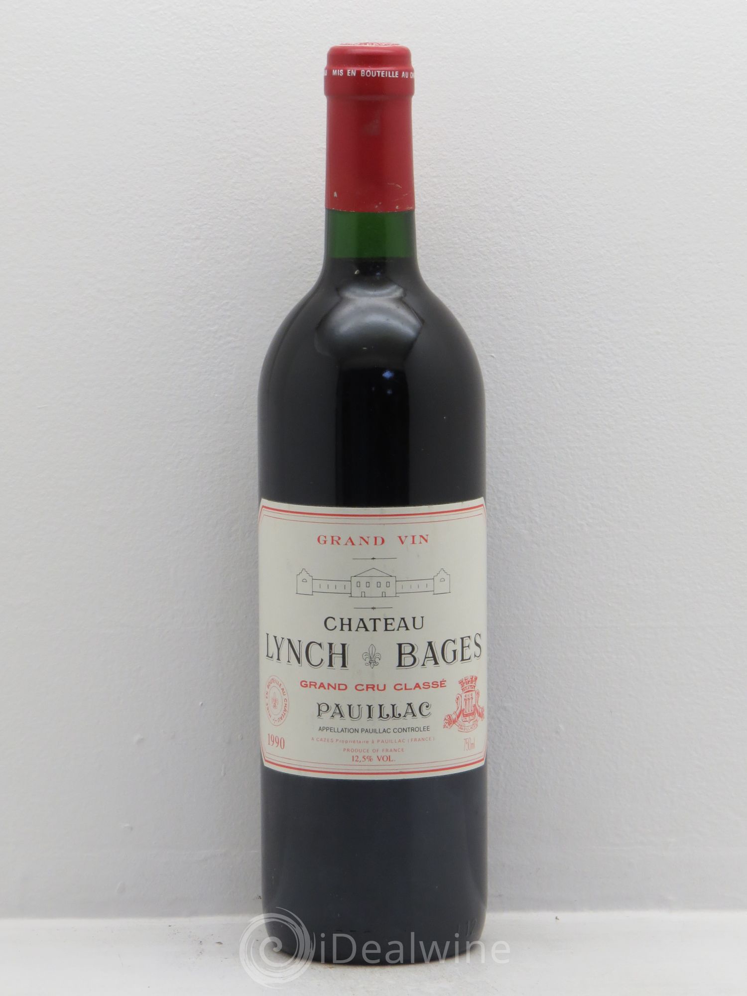 Château Lynch Bages 5ème Grand Cru Classé (sans prix de réserve) 1990 - Lot de 1 bouteille - 0