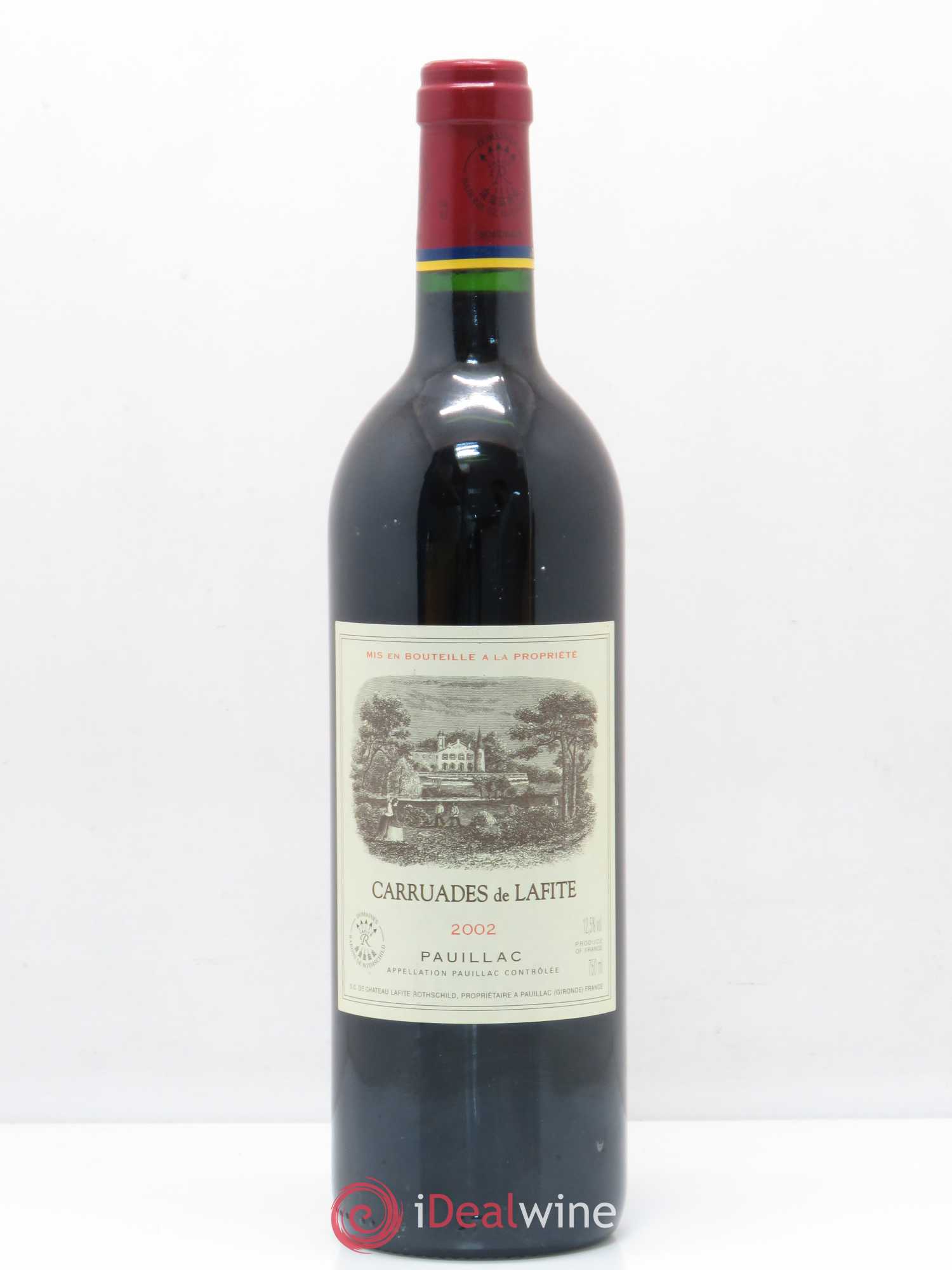 Carruades de Lafite Rothschild Second Vin 2002 - Lot de 1 bouteille - 0