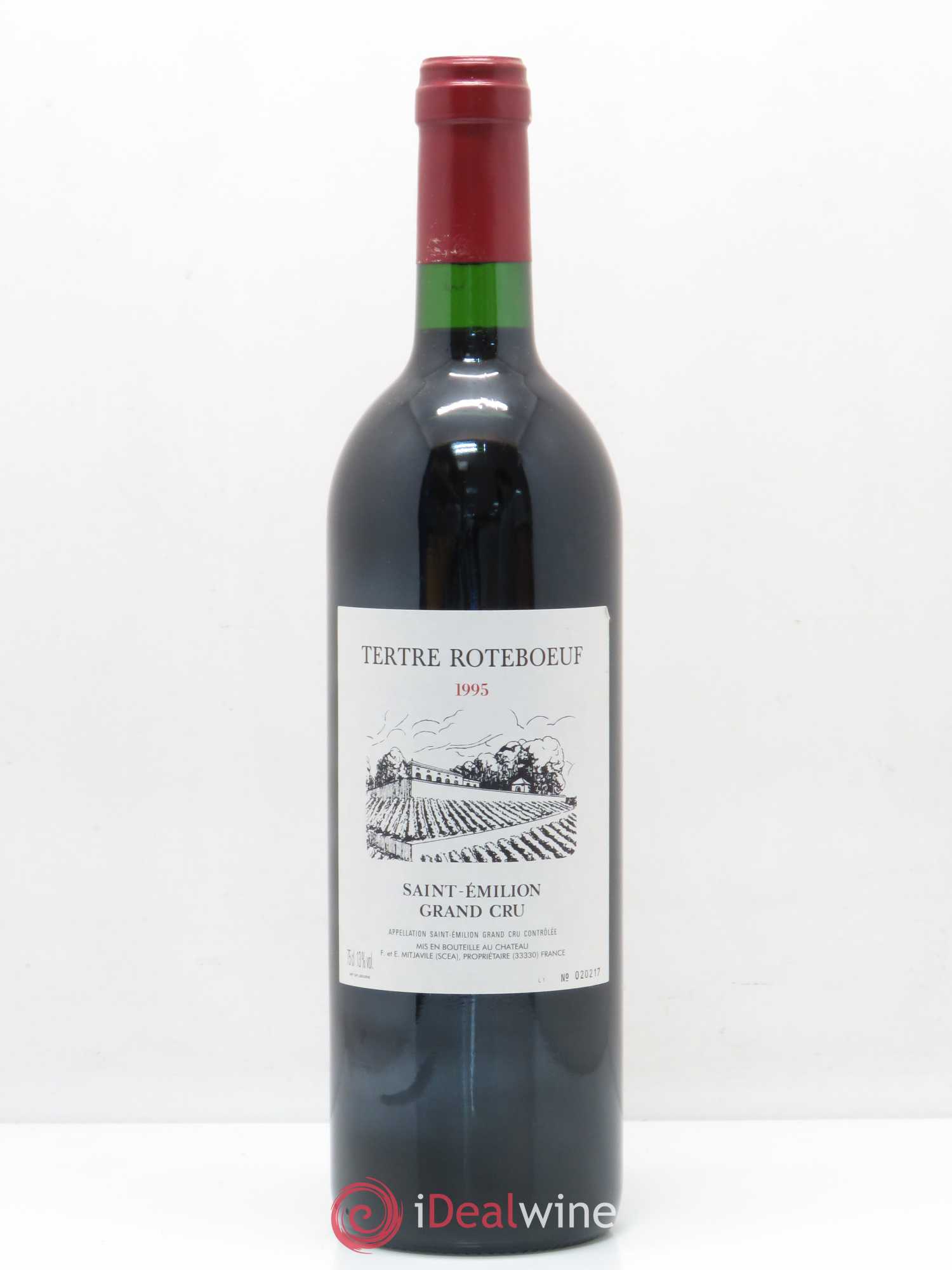 Château Tertre Roteboeuf 1995 - Lot de 1 bouteille - 0