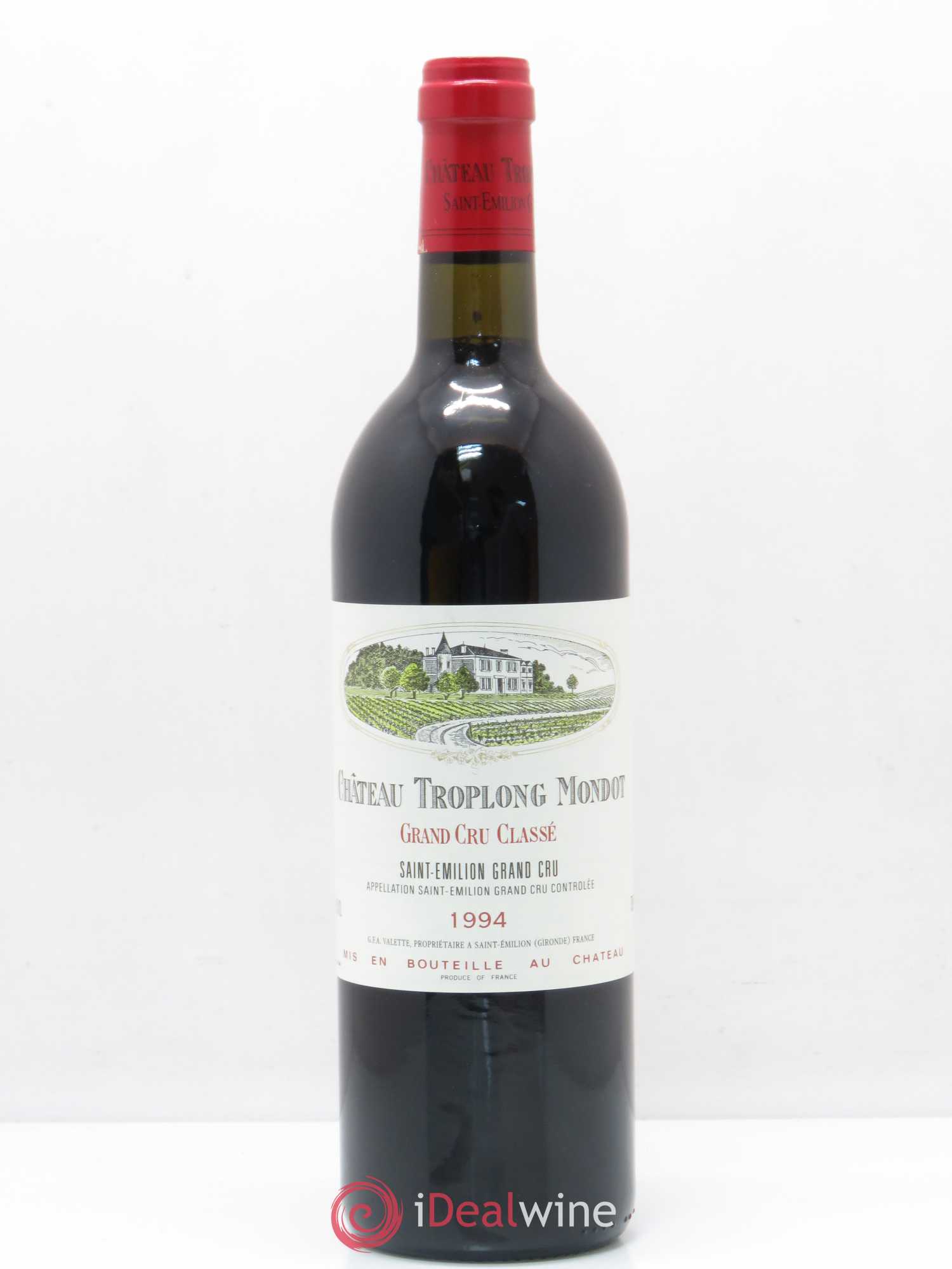 Château Troplong Mondot 1er Grand Cru Classé B 1994 - Lot de 1 bouteille - 0