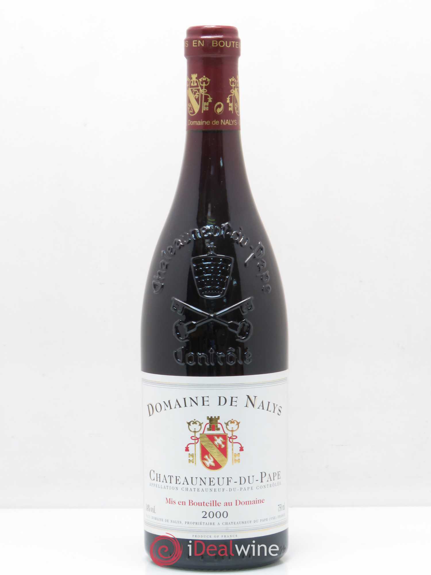 Châteauneuf-du-Pape Château de Nalys 2000 - Lot de 1 bouteille - 0