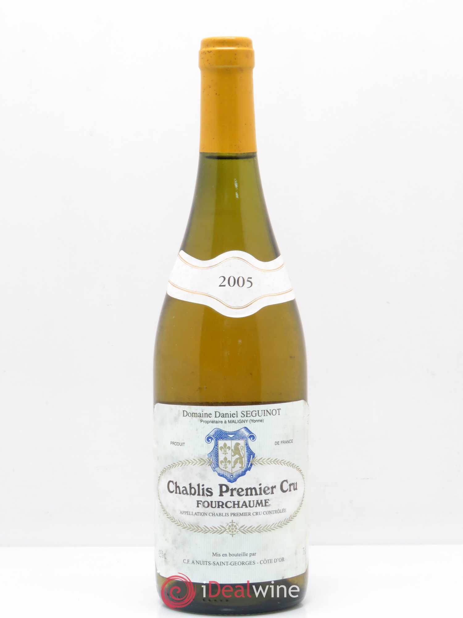 Chablis 1er Cru Fourchaume Domaine Daniel Seguinot 2005 - Posten von 1 Flasche - 0