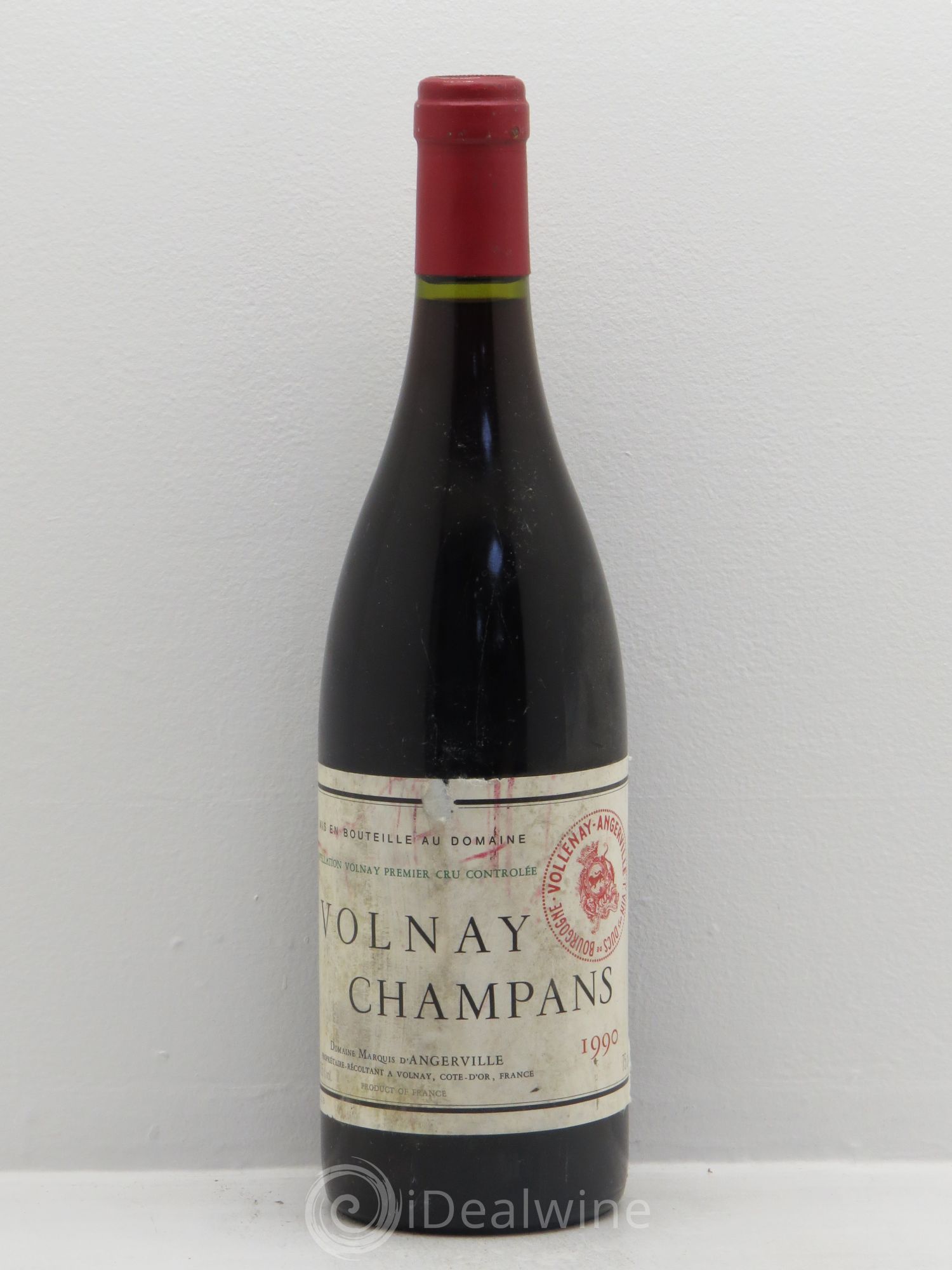 Volnay 1er Cru Champans Marquis d'Angerville (Domaine) (sans prix de réserve) 1990 - Lot de 1 bouteille - 0